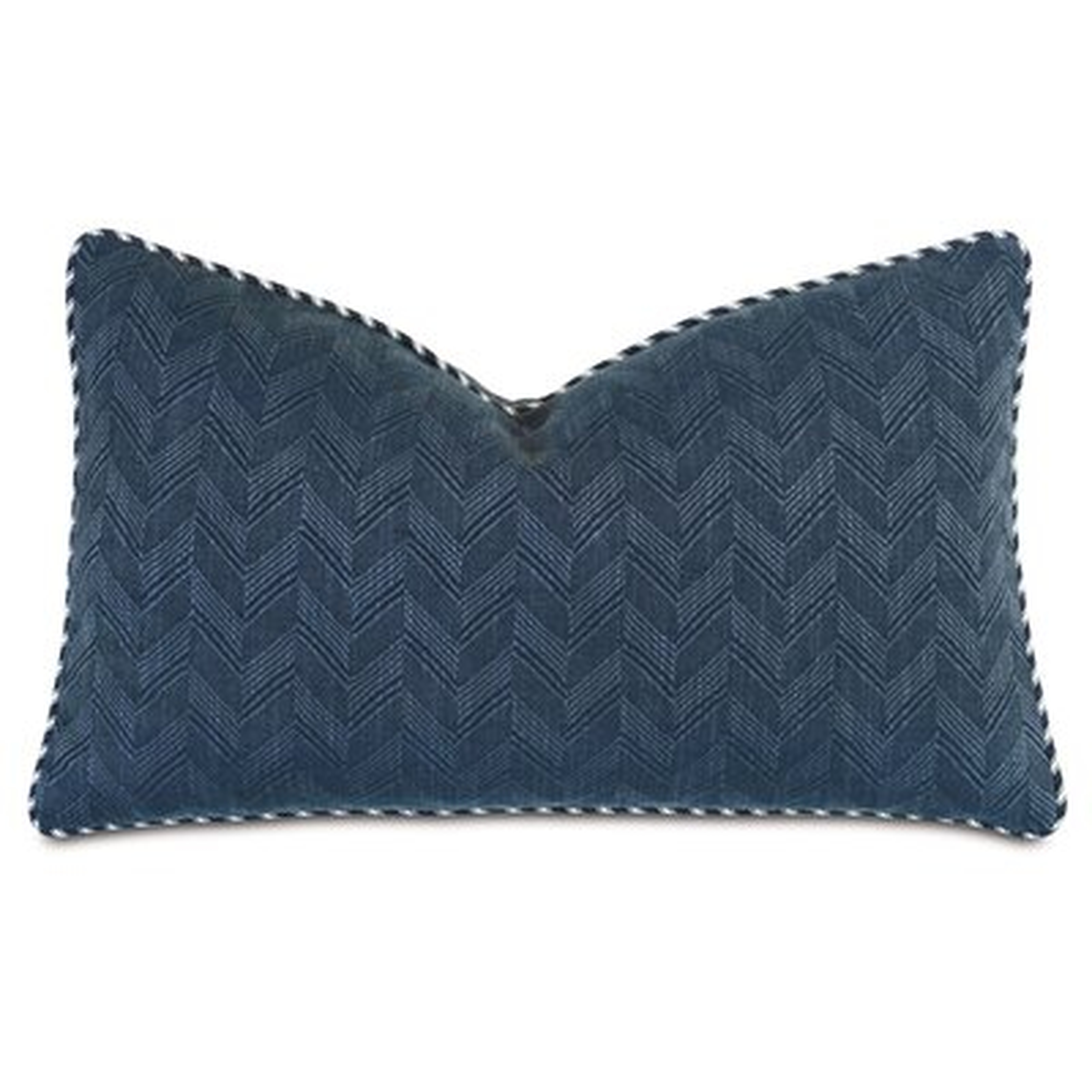 Claire Chevron Lumbar Pillow - Wayfair