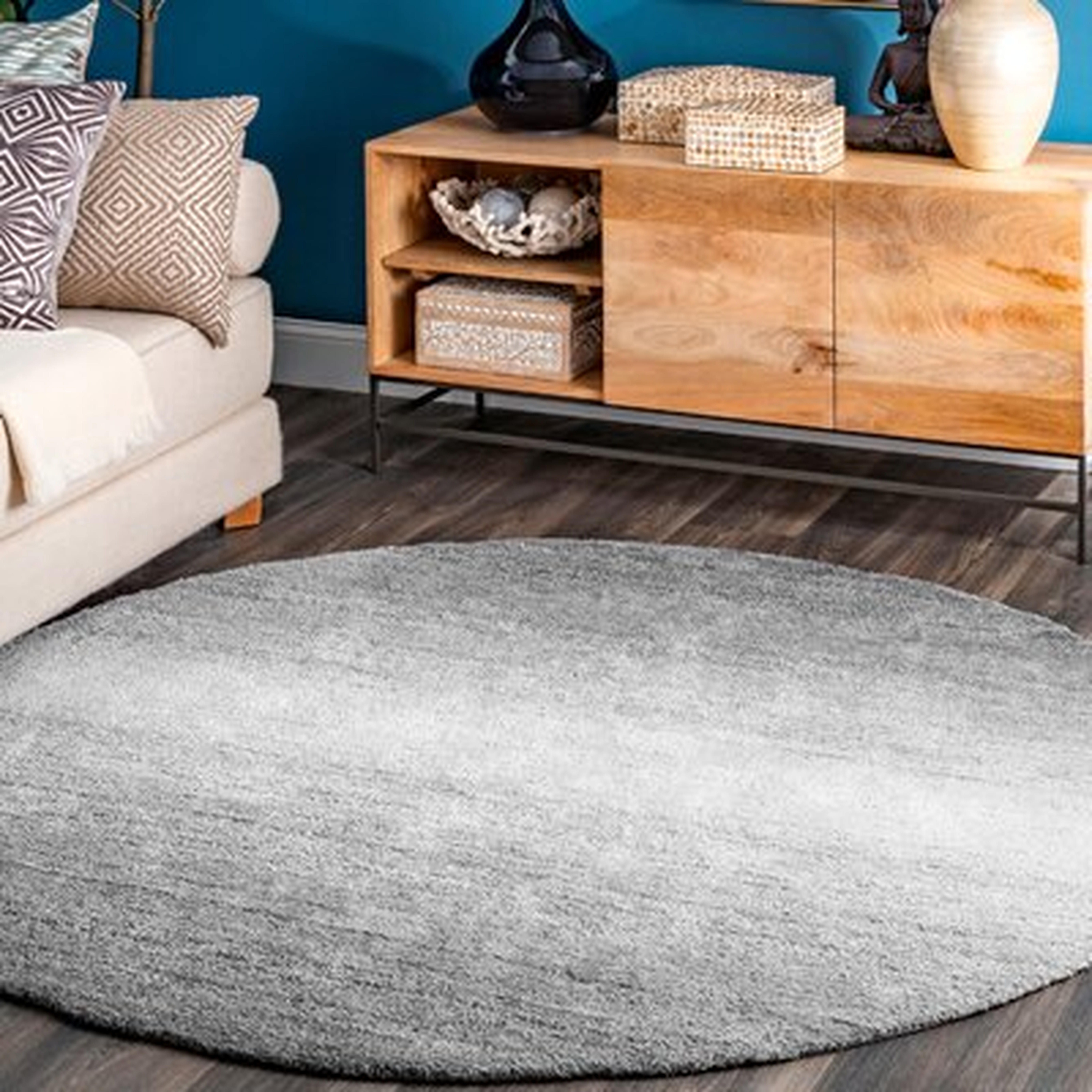 Essence Handmade Tufted Gray Area Rug - AllModern