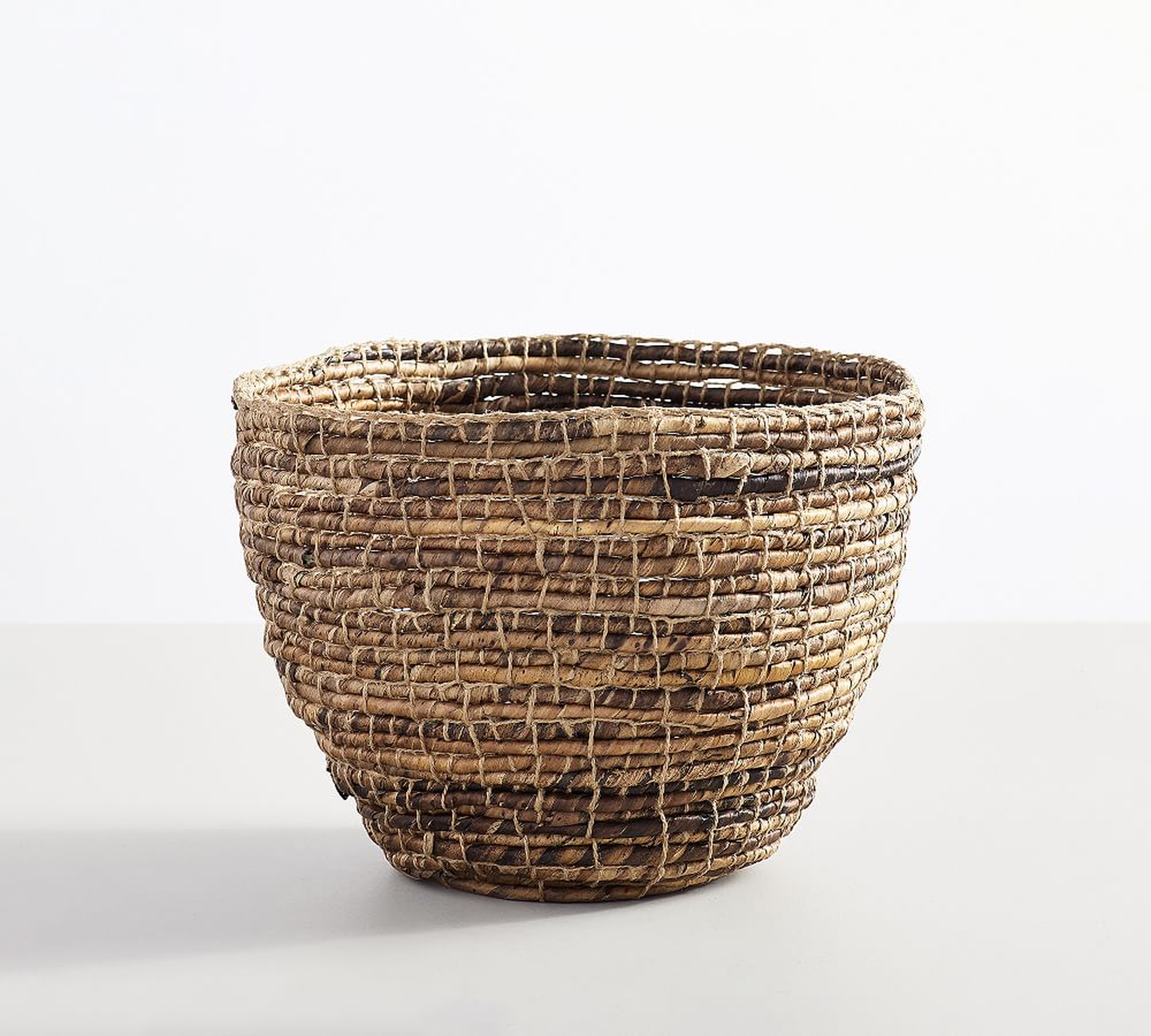 Wynne Coil Abaca Utility Basket - Pottery Barn
