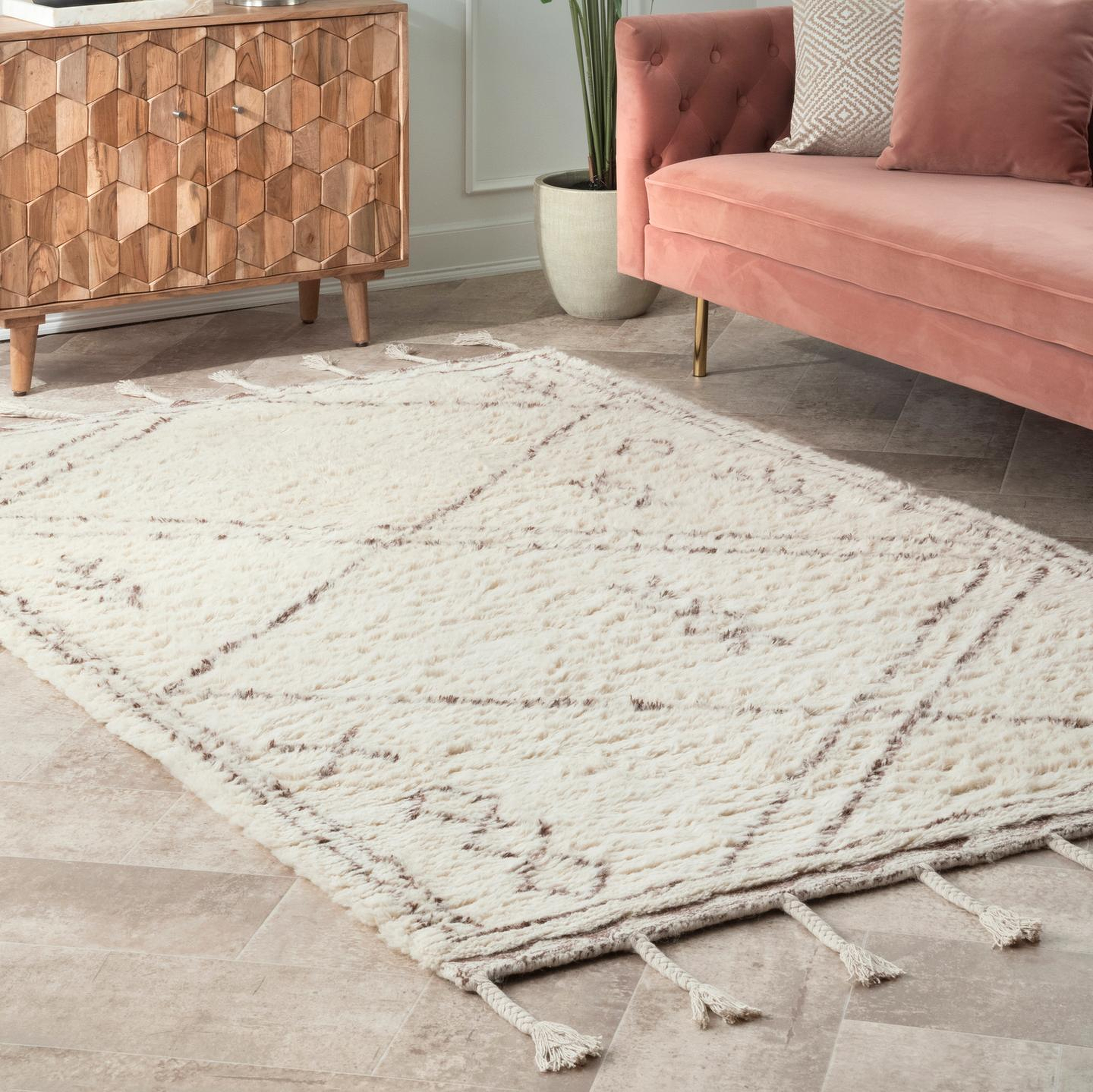 Modern Shaggy Prima Area Rug - nuloom