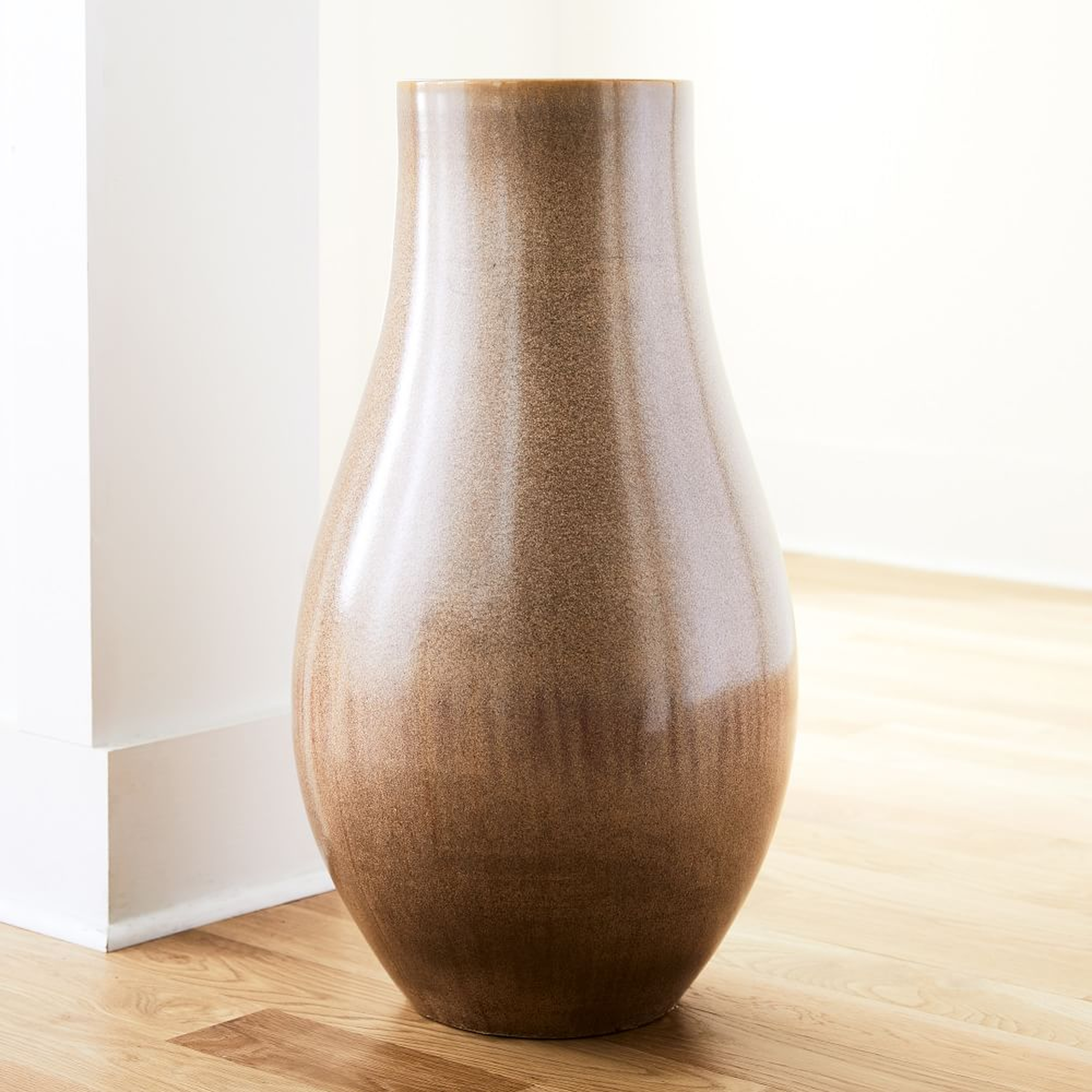 Reactive Floor Vases, Large, Cardamom - West Elm