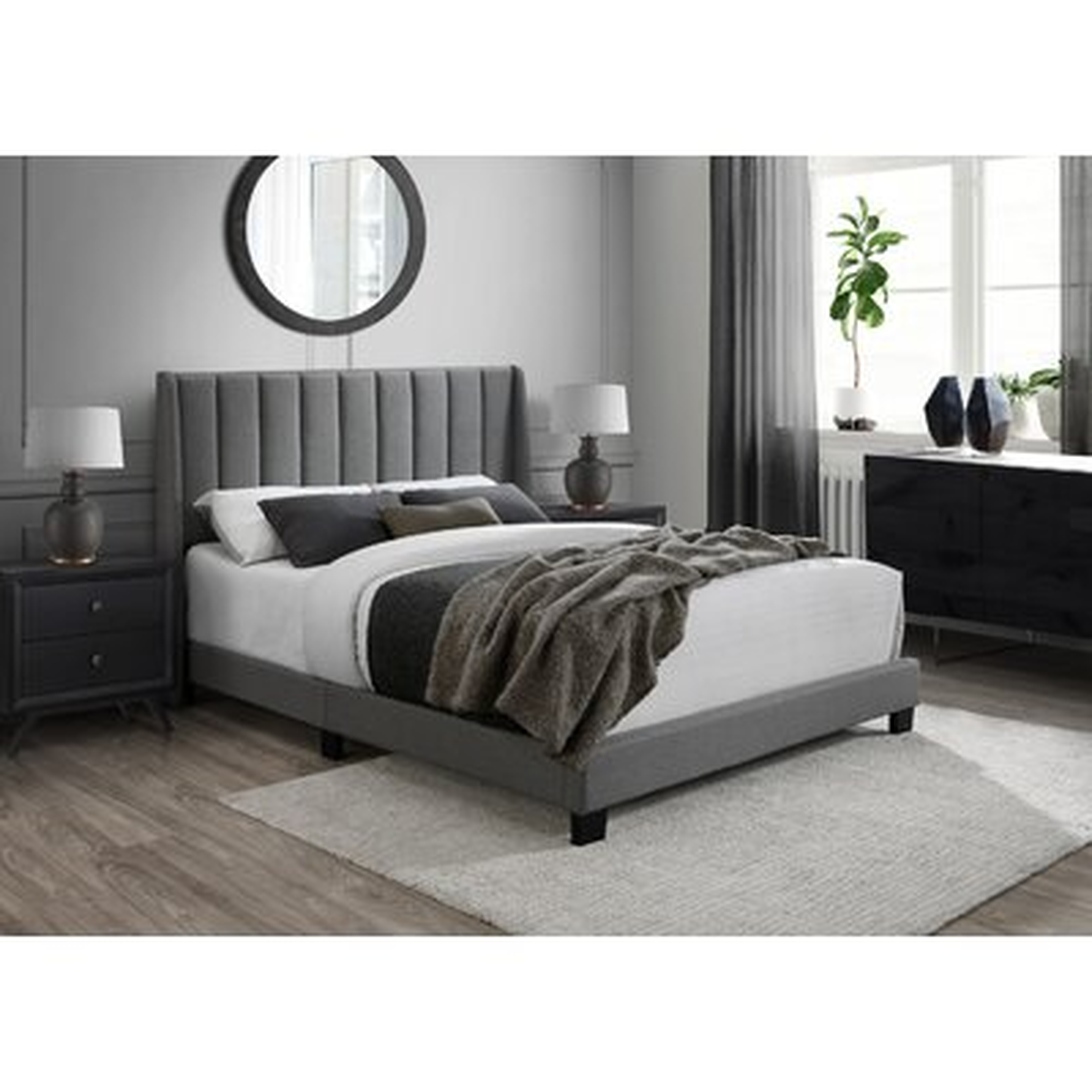 Queen Low Profile Standard Bed - Wayfair