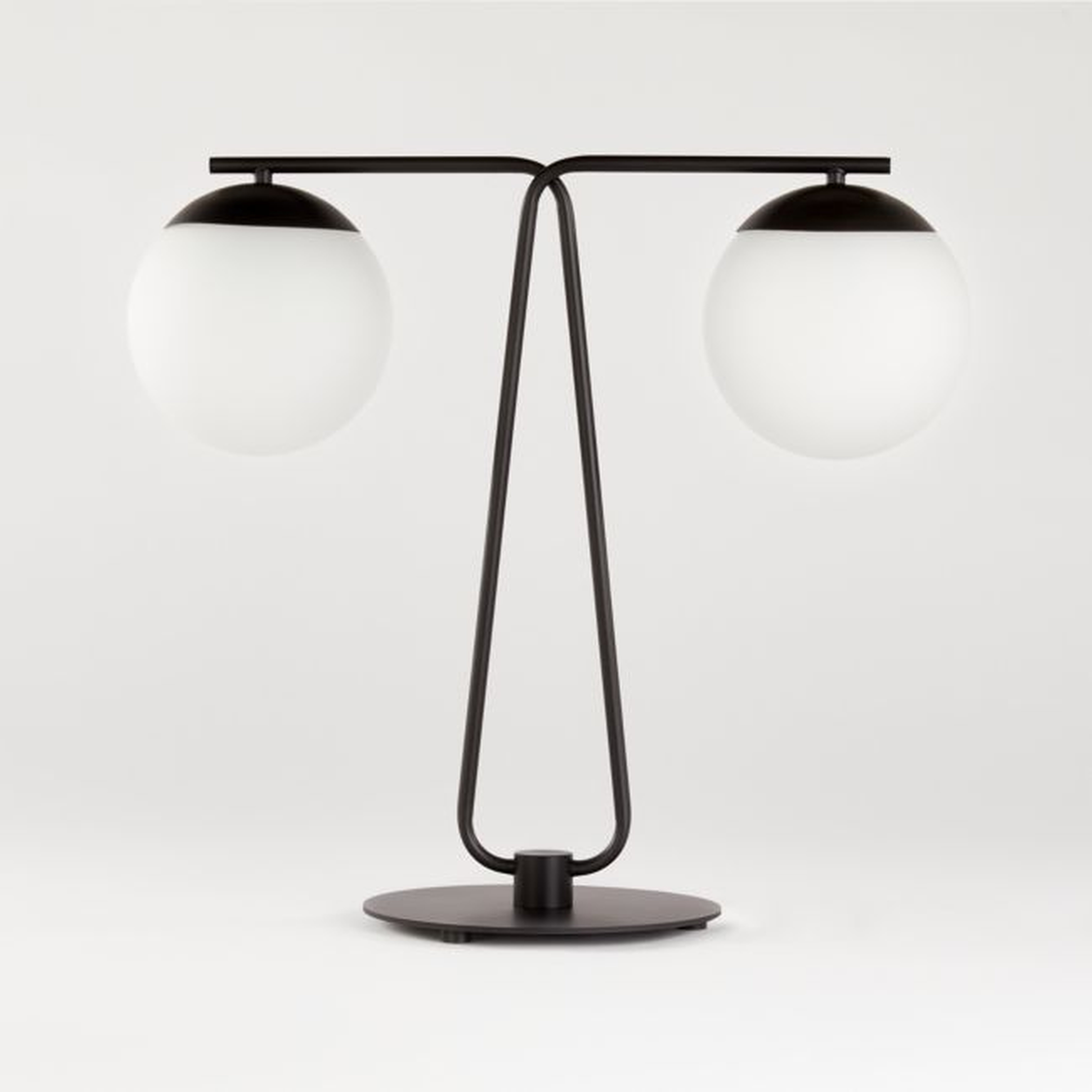 Lynby Double Globe Table Lamp - Crate and Barrel