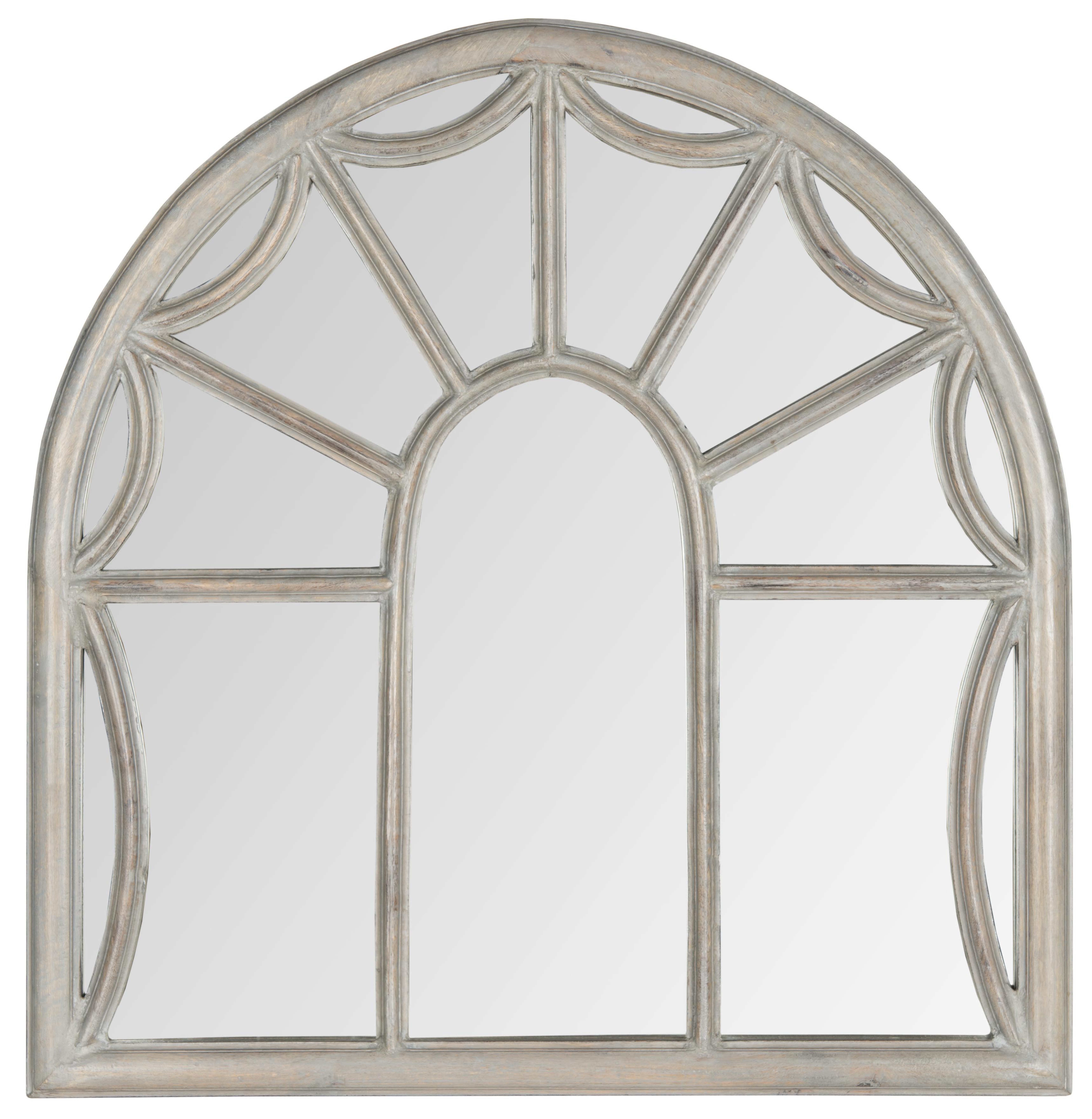 Palladian Mirror - Grey - Safavieh - Safavieh