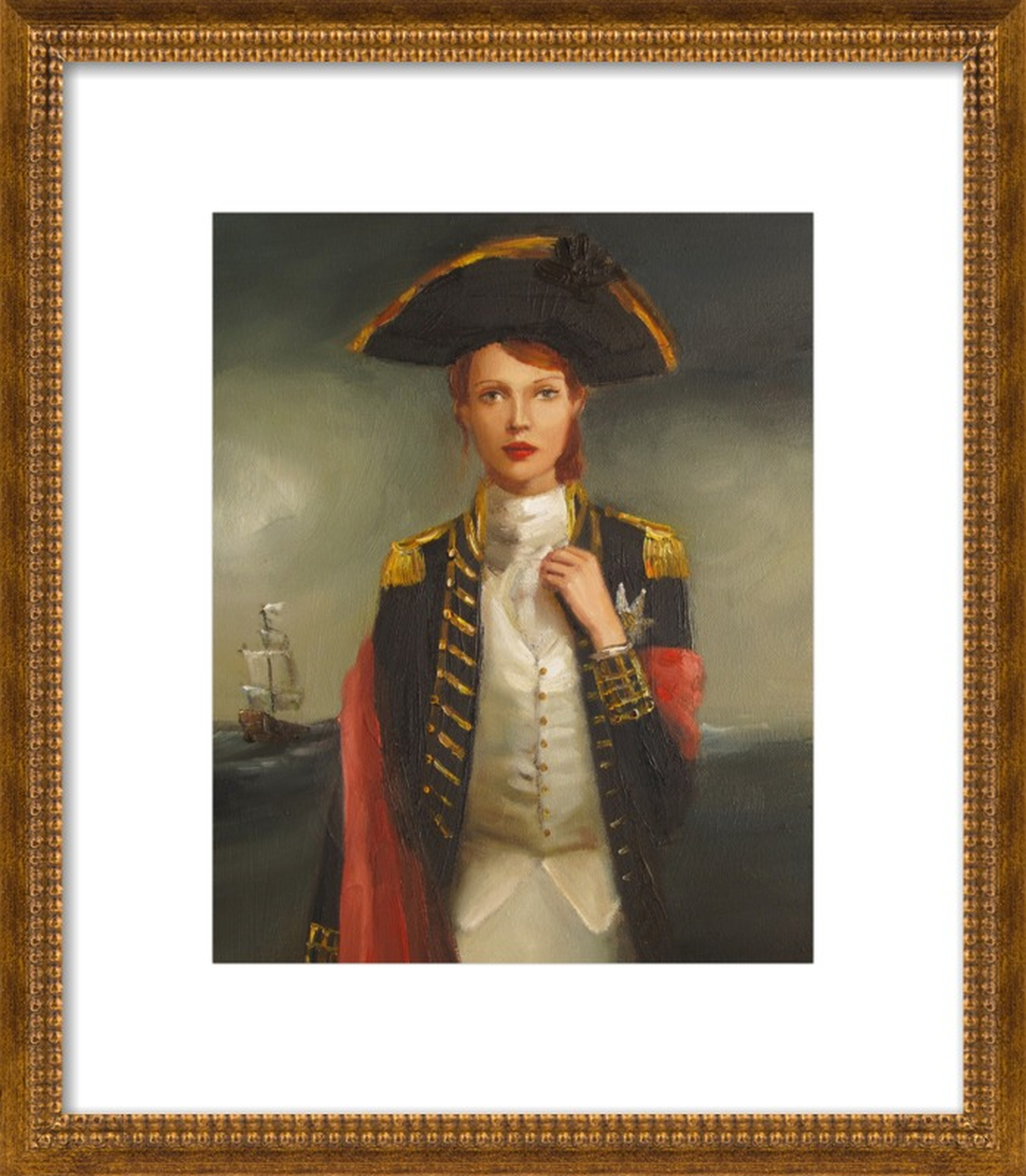 Her Face Launched A Thousand Ships by Janet Hill for Artfully Walls - Artfully Walls