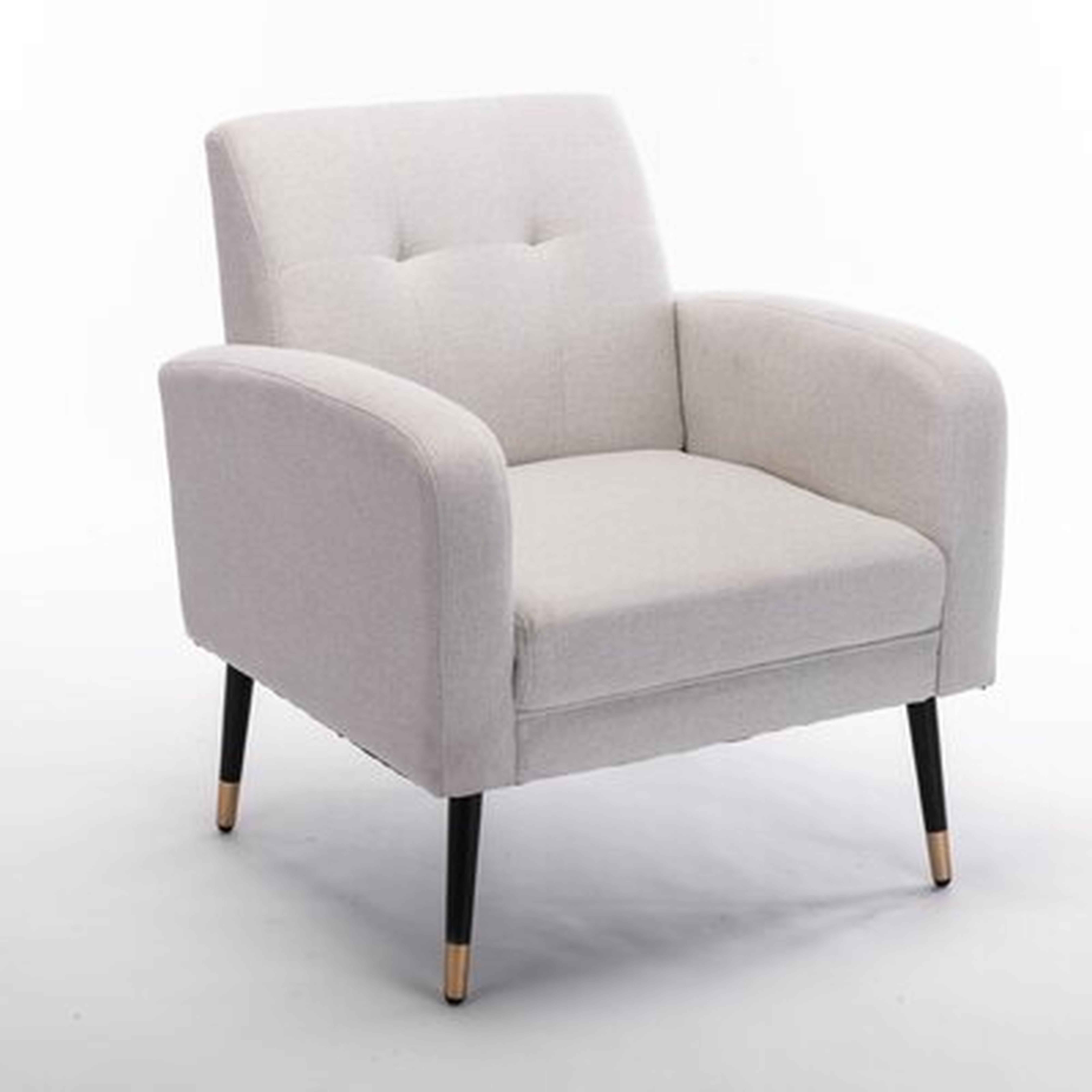 29.4'' Wide Tufted Linen Armchair - Wayfair