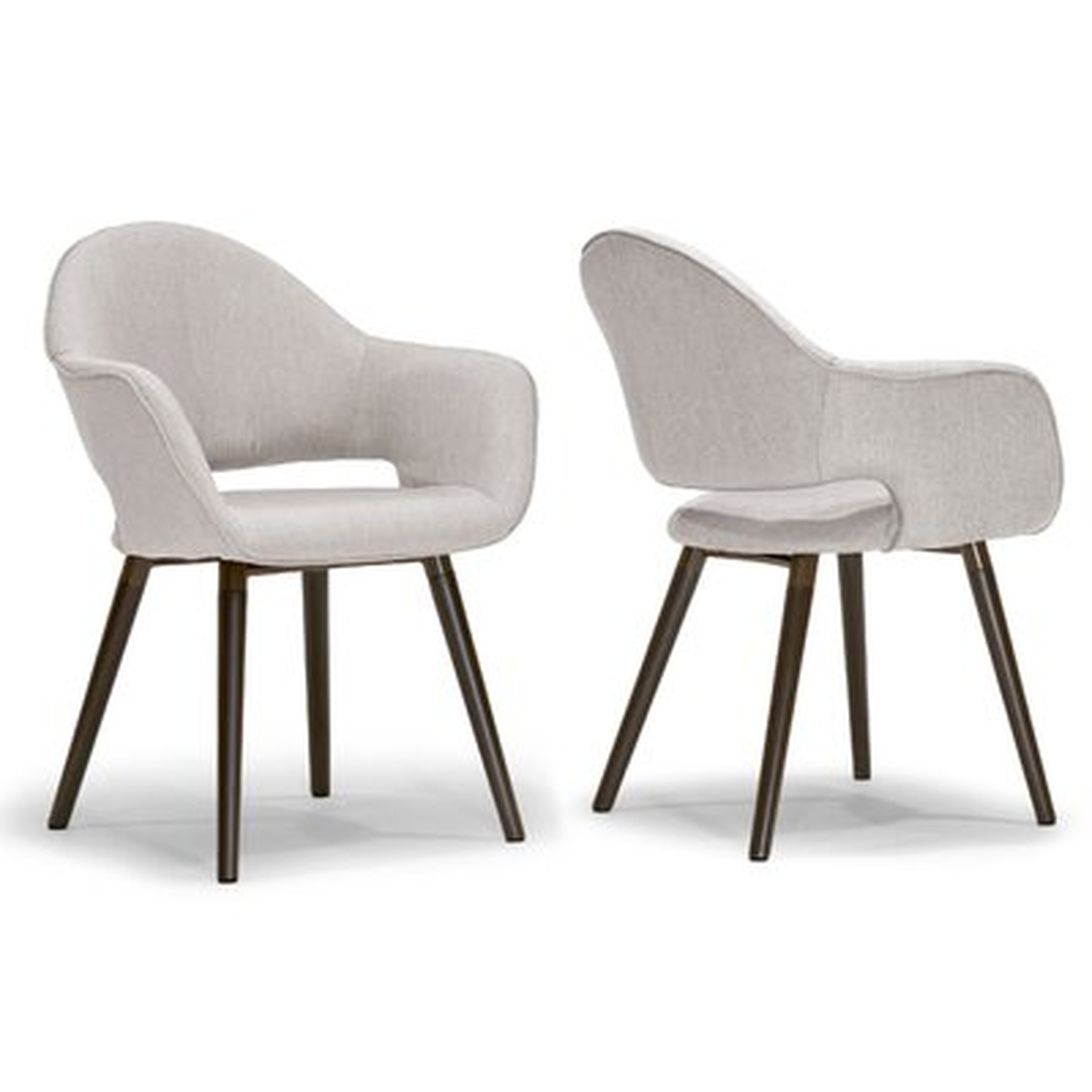 Admer Upholstered Dining Chair (Set of 2) - Wayfair