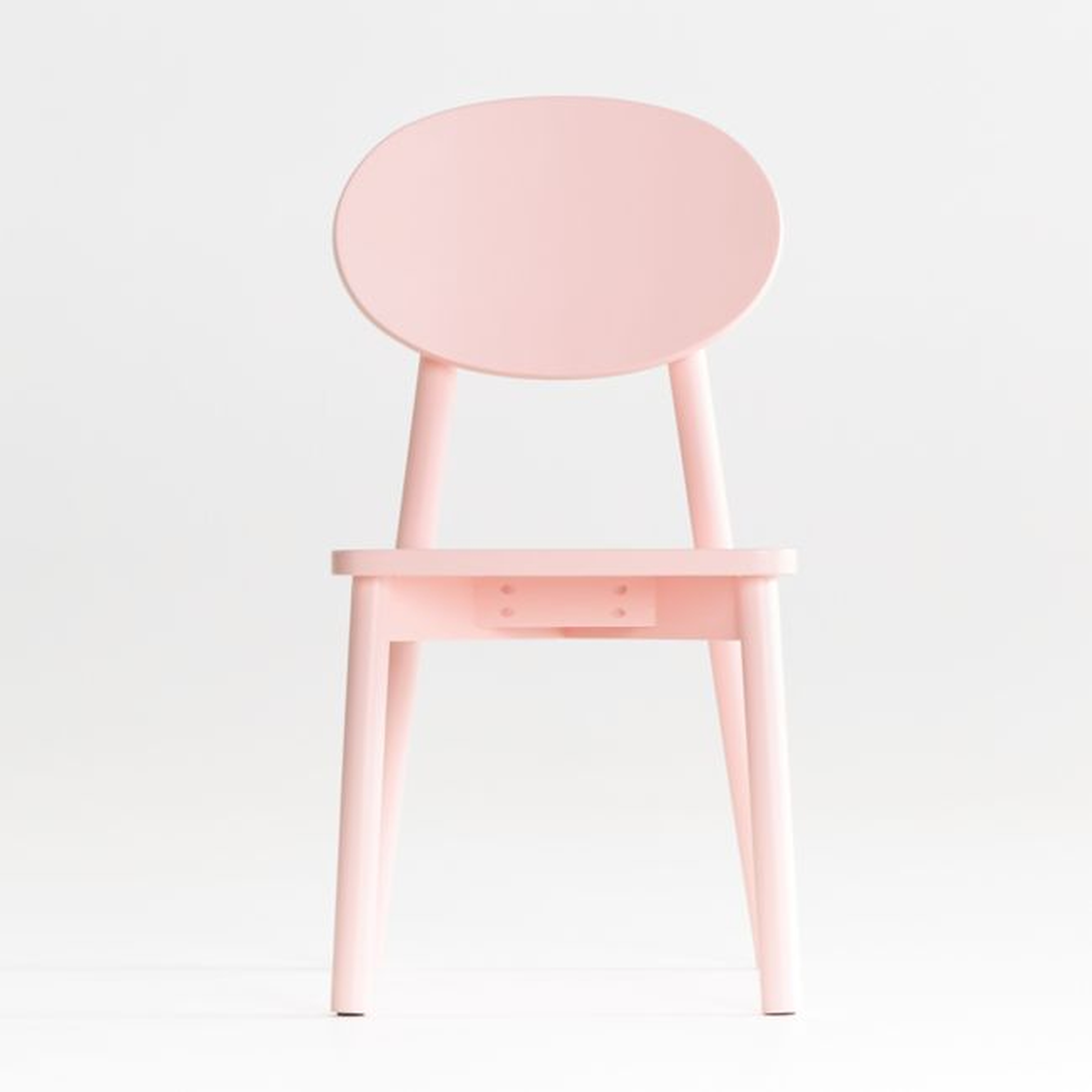 Kelsey Pink Play Chair - Crate and Barrel