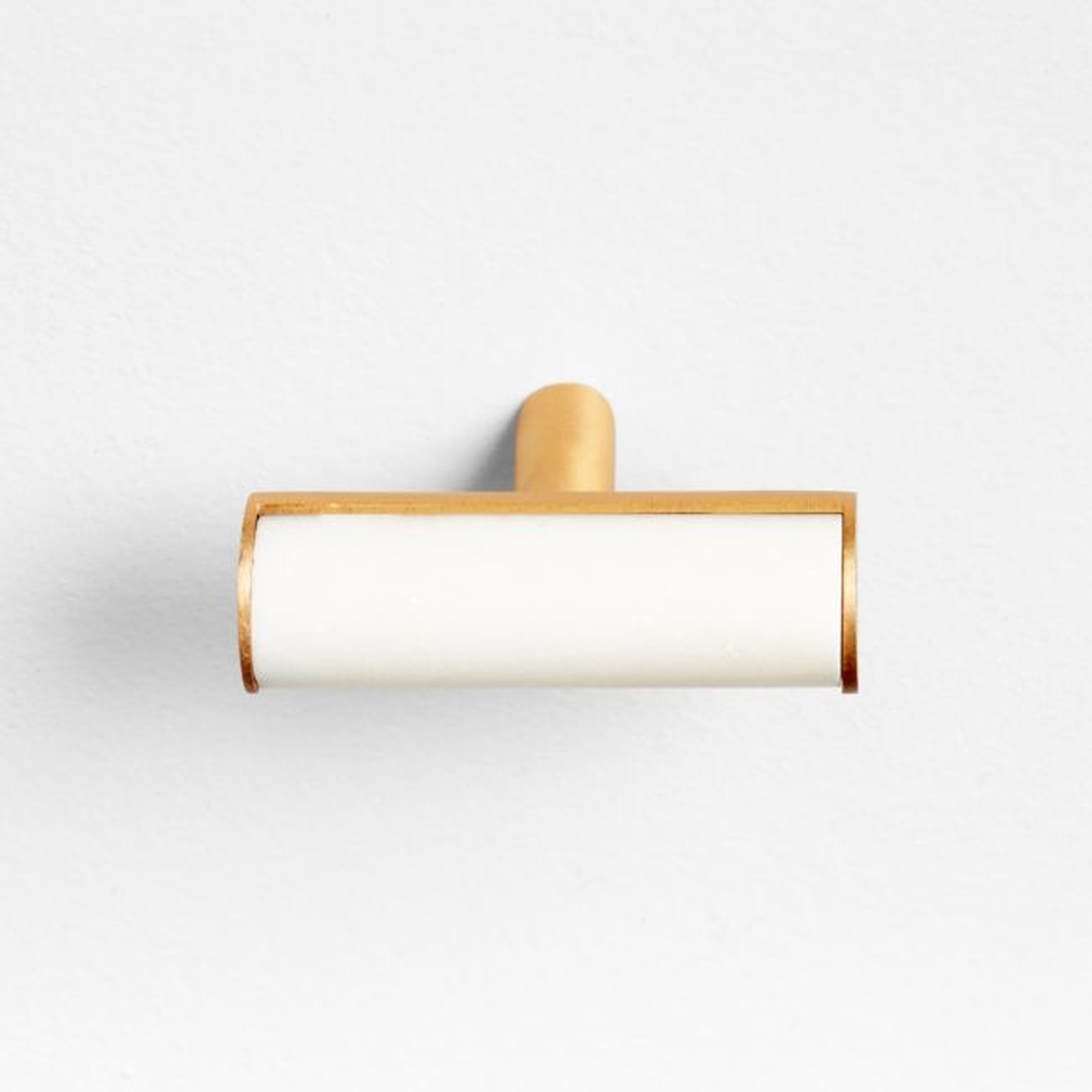 Mason Marble Brass Knob - Crate and Barrel