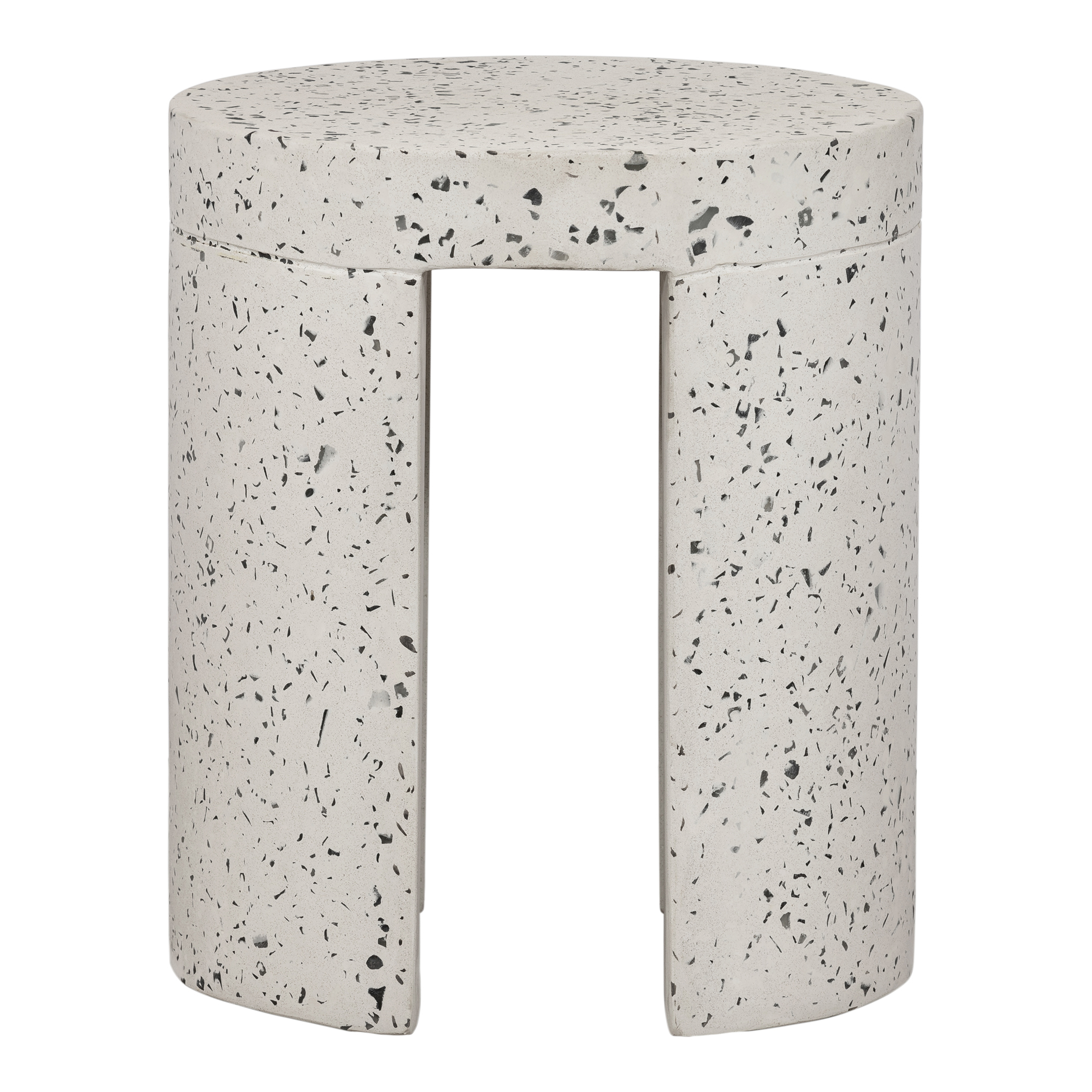 Lyon Outdoor Stool Light Grey - Moes Home Collection