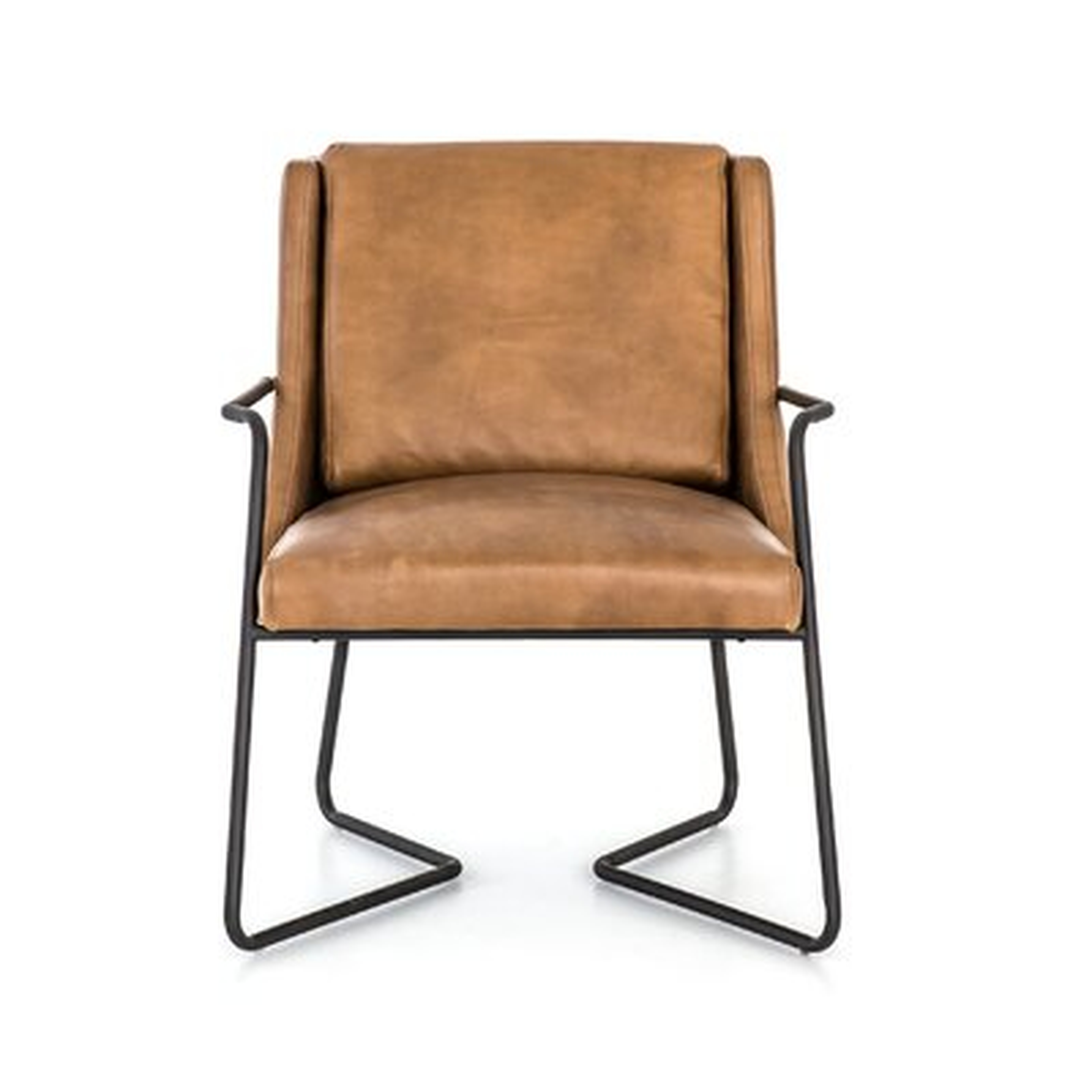 Howze 28" W Top Grain Leather Armchair - AllModern