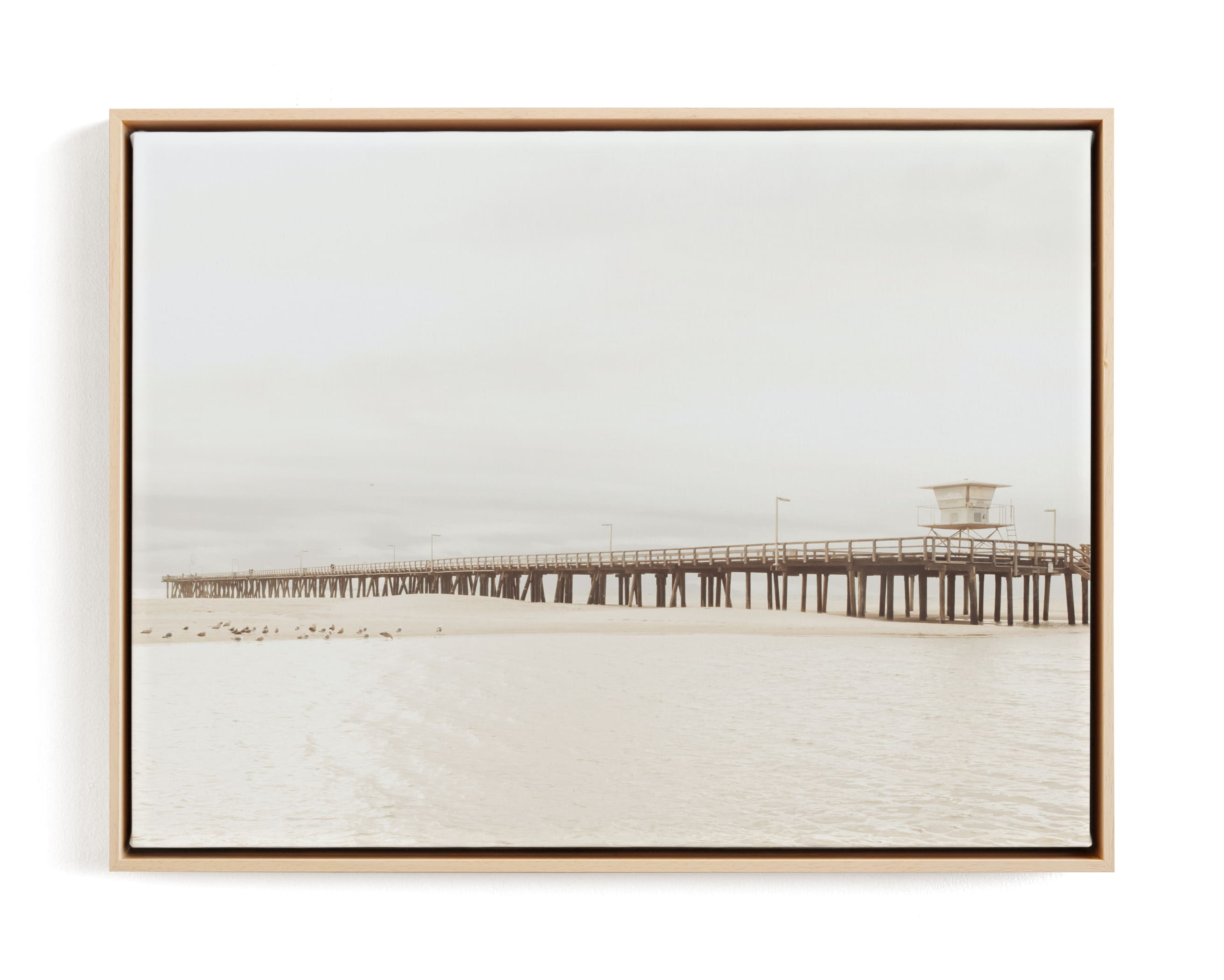 Stormy Pier Limited Edition Fine Art Print 1 - Minted