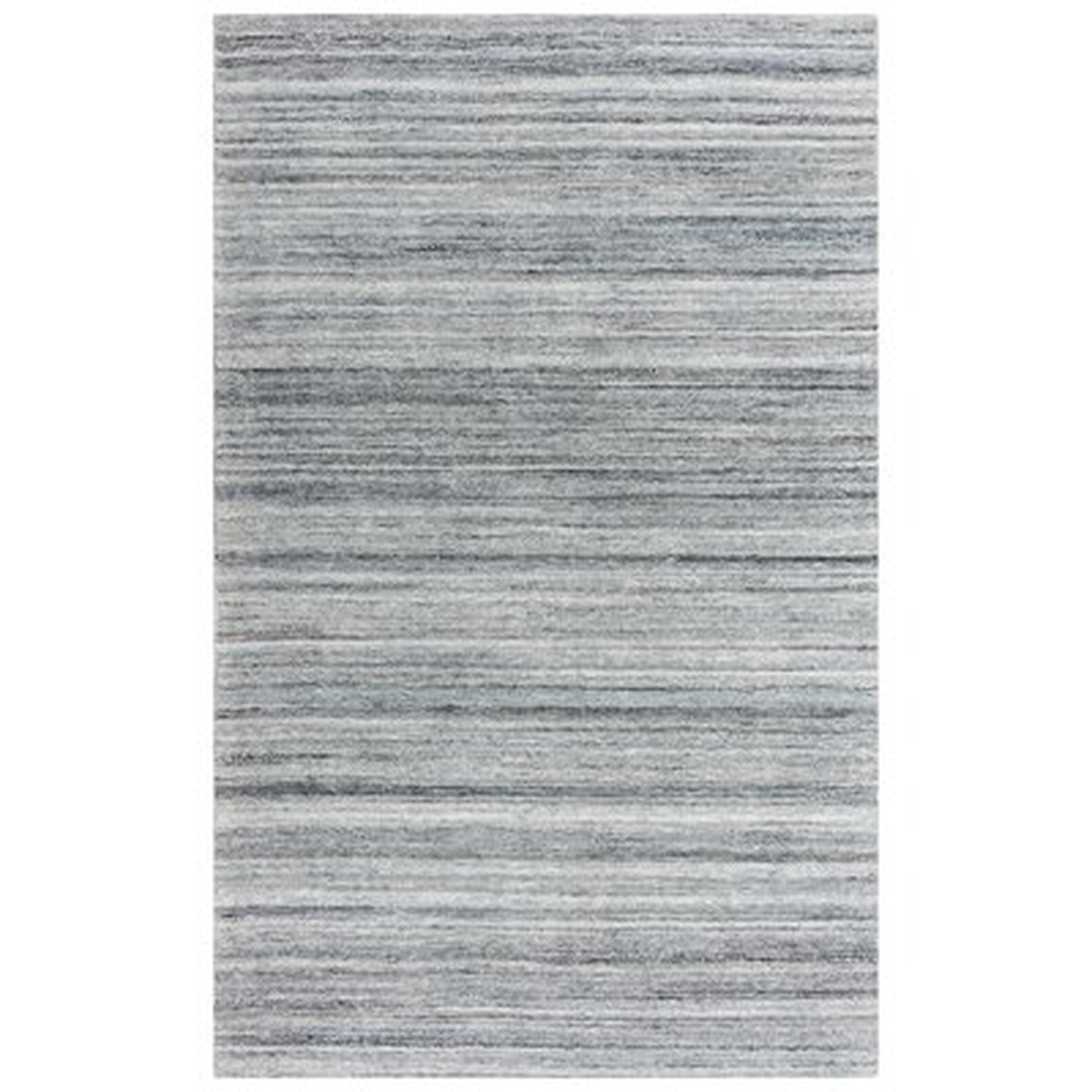 Seasand Striped Hand-Tufted Gray Area Rug - Wayfair