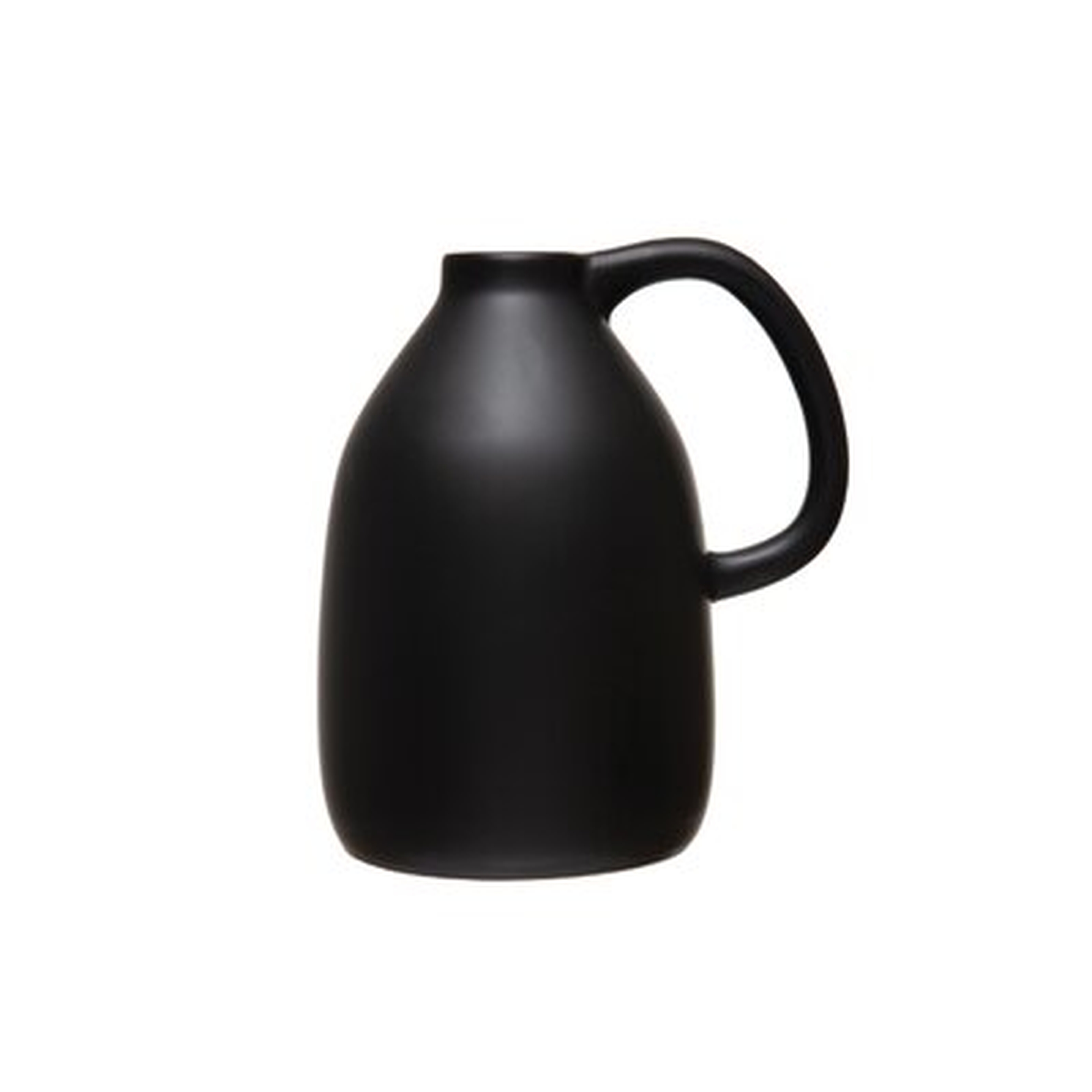 Dolomite Vase, Matte Black - Wayfair