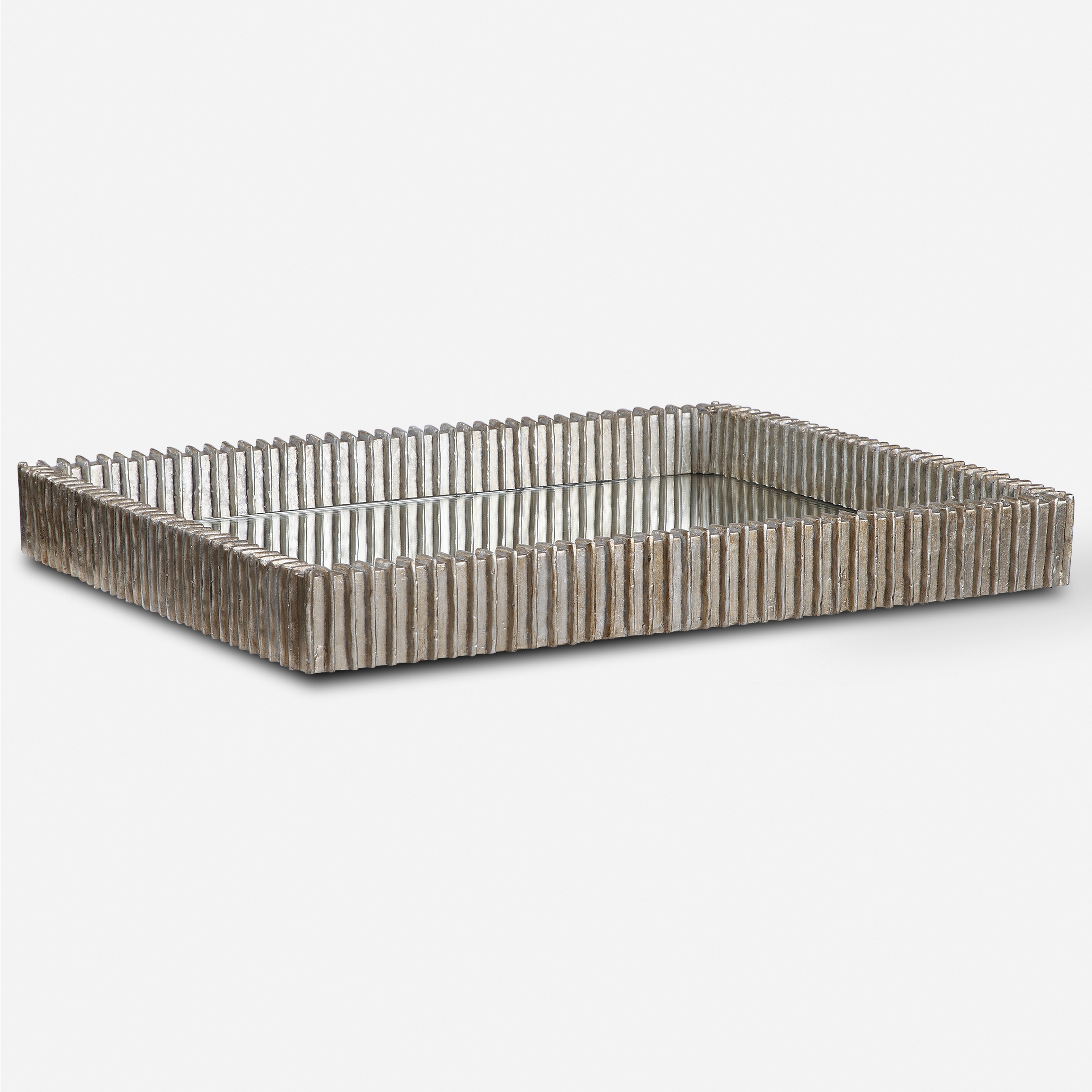 Talmage Silver Mirrored Tray - Uttermost