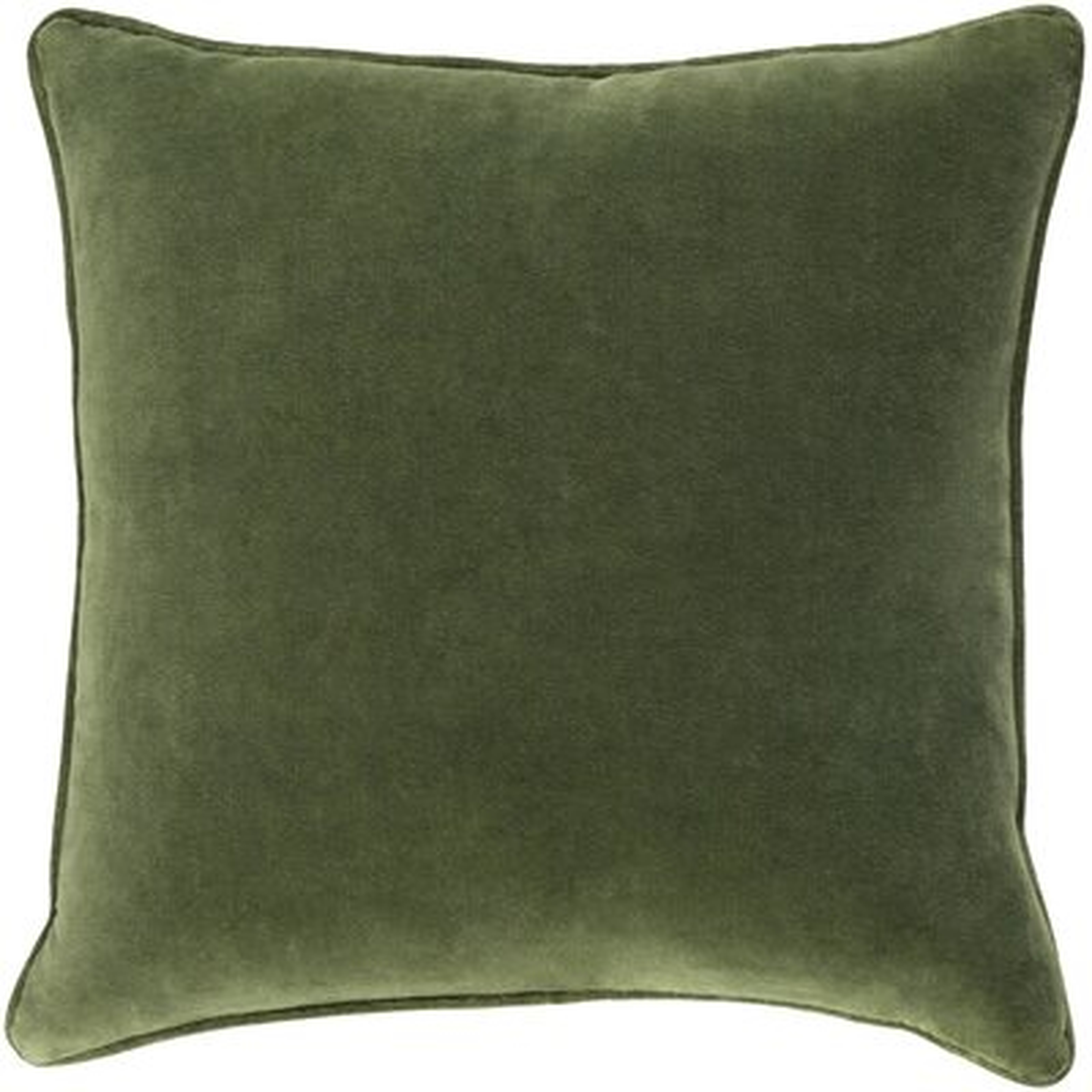 Aubin Cotton 18" Throw Pillow Cover - AllModern