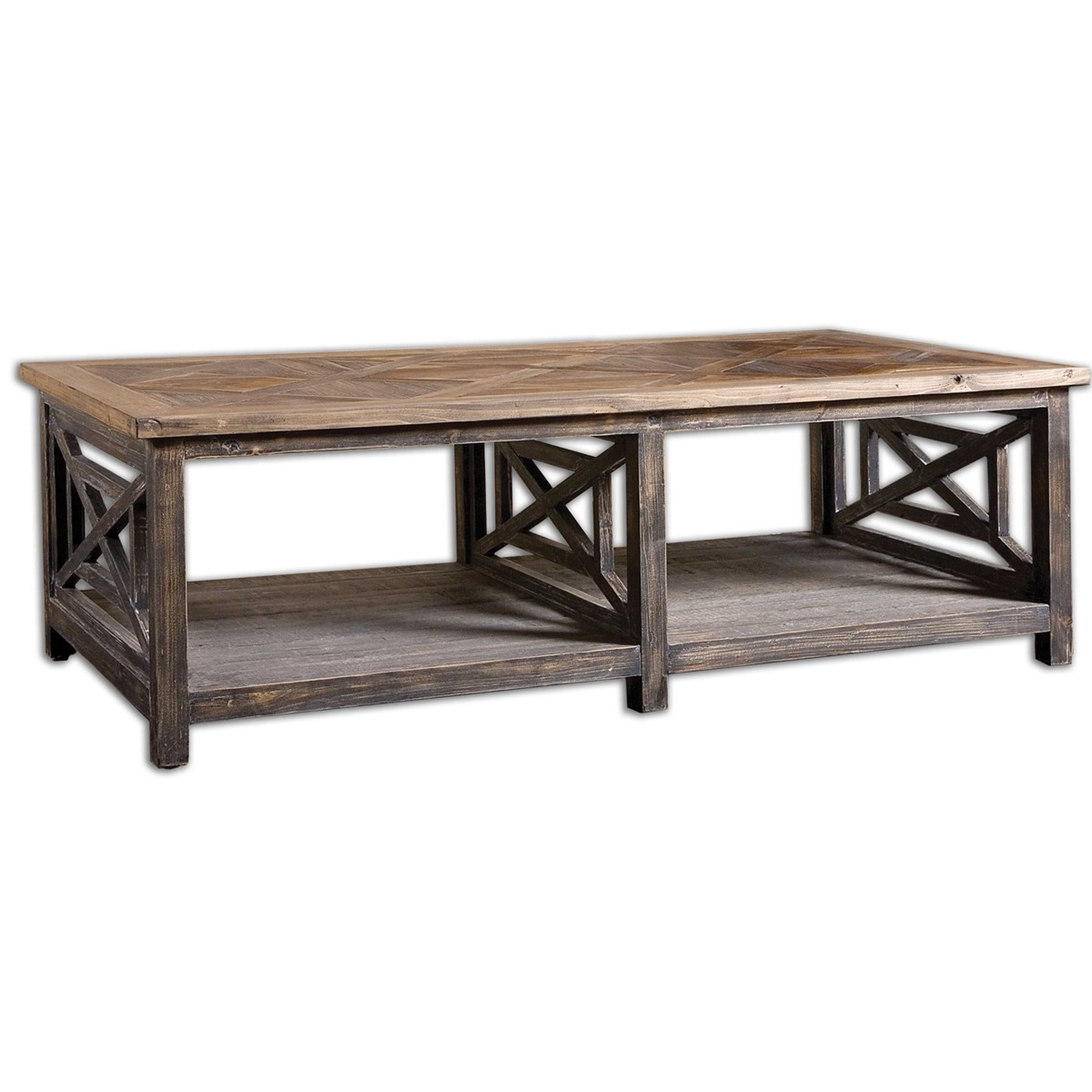 Spiro Reclaimed Wood Cocktail Table - Uttermost