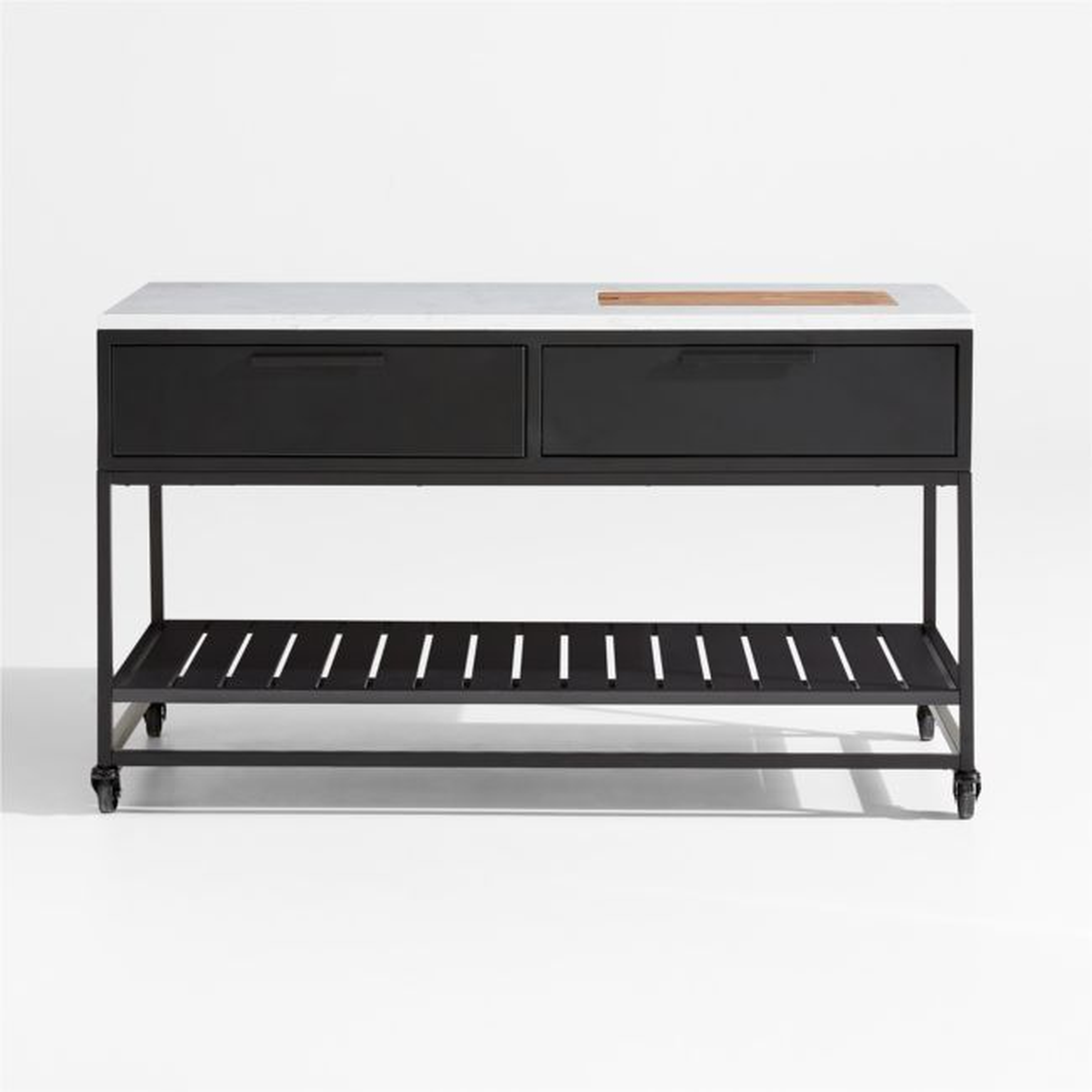 Alfresco Outdoor Kitchen Island - Crate and Barrel