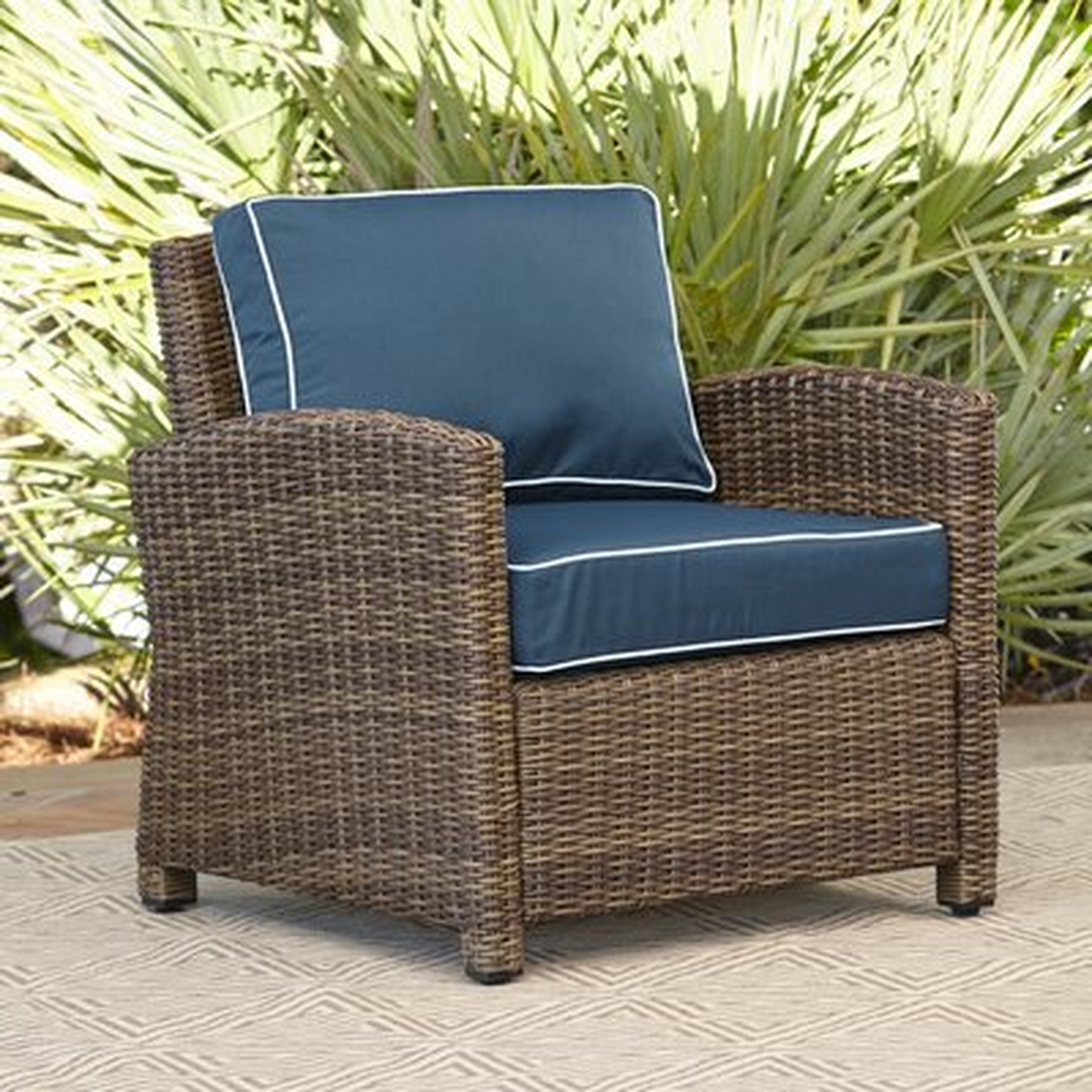 Lawson Patio Chair with Cushions - set of 2 - Birch Lane