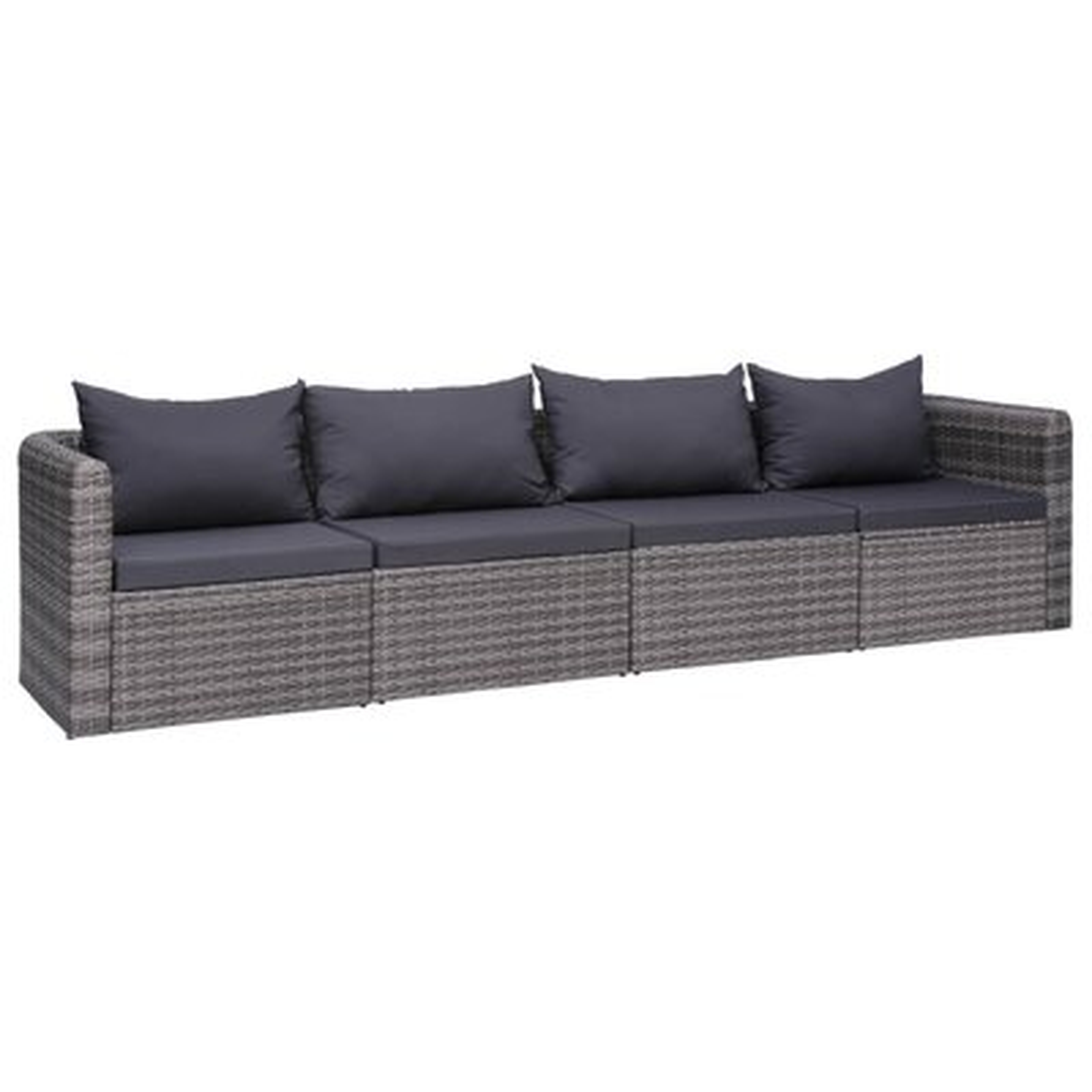 Farbourgh Patio Sofa with Cushions - Wayfair