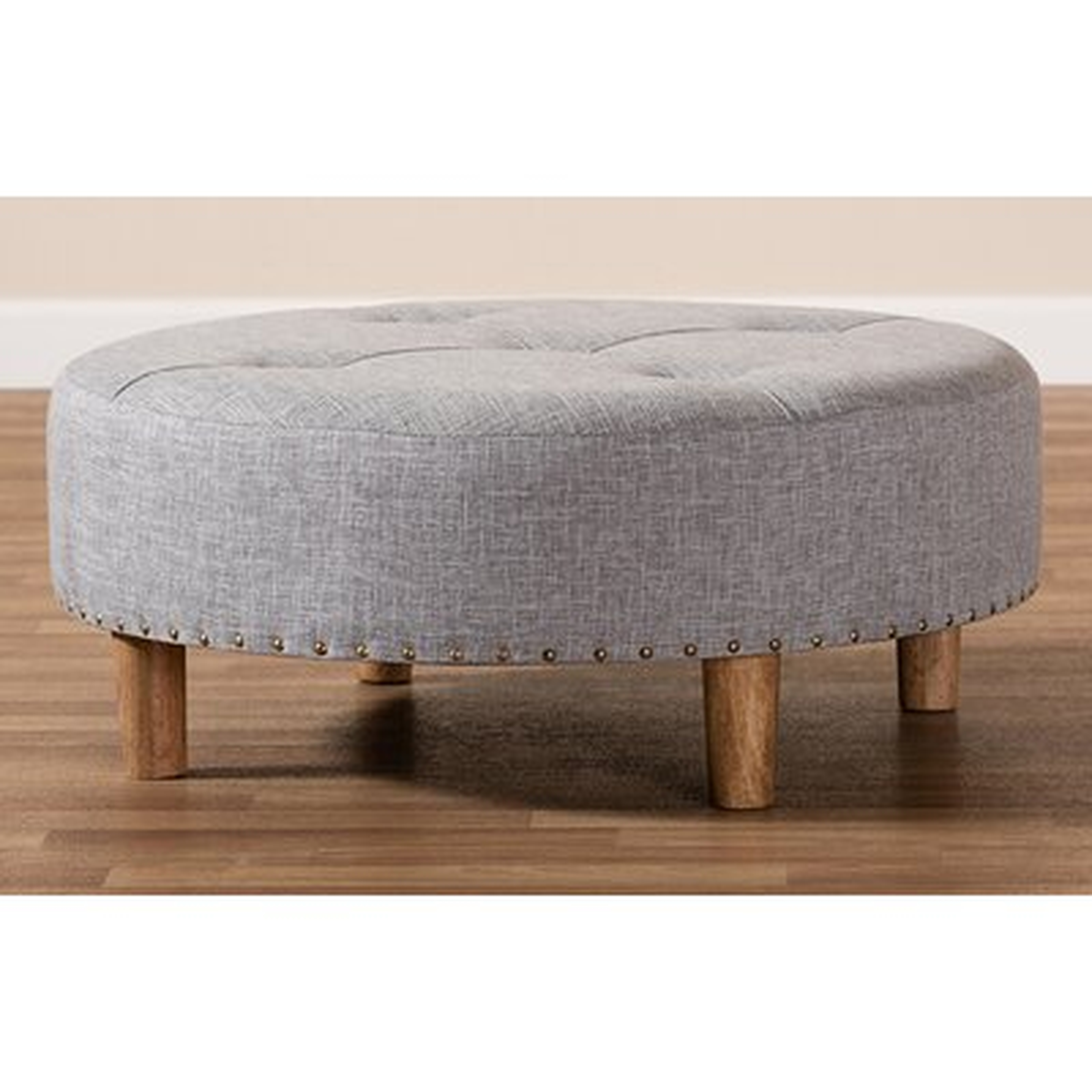 Carrington Tufted Cocktail Ottoman - Wayfair