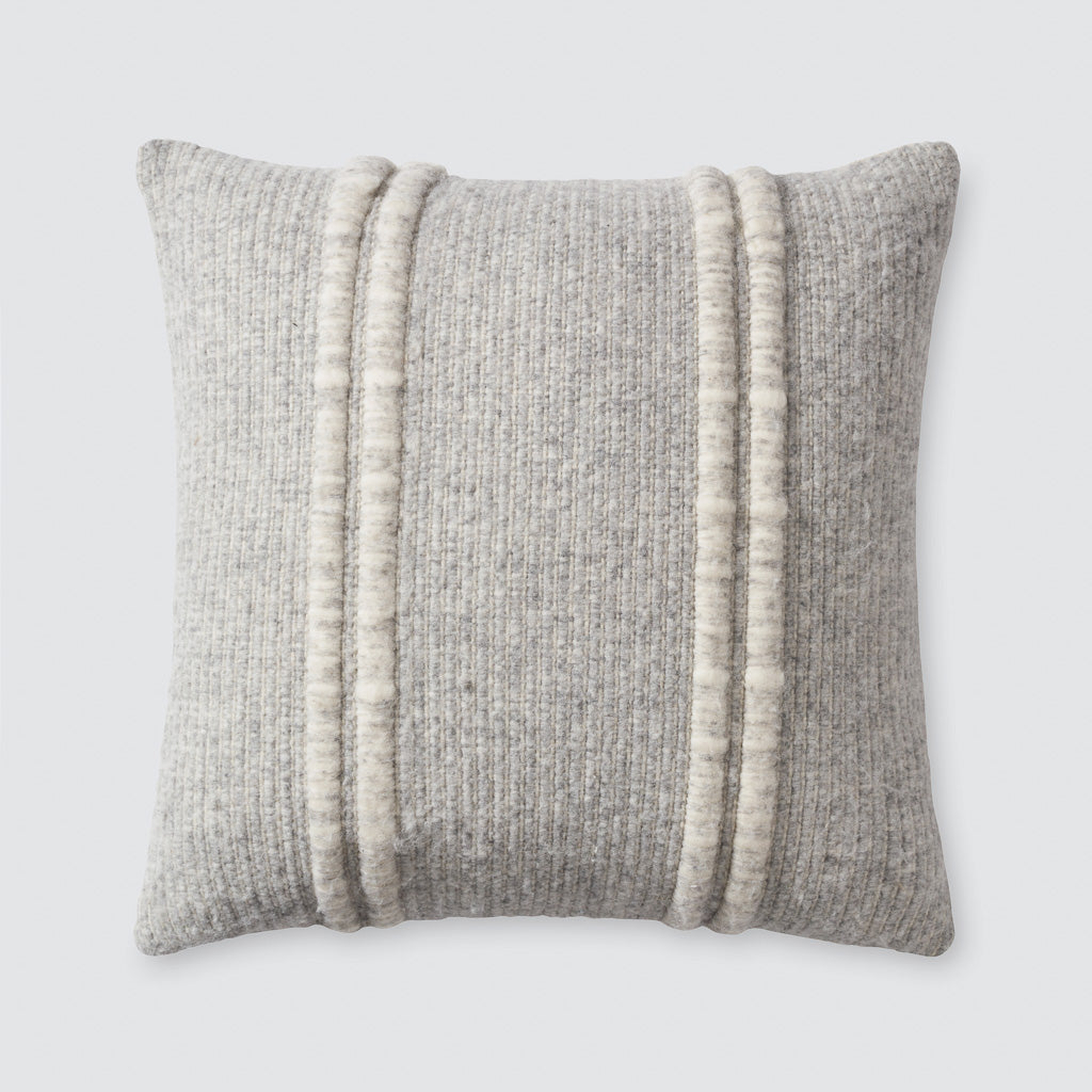 The Citizenry Contigo Pillow | 24" x 24" | Grey - The Citizenry