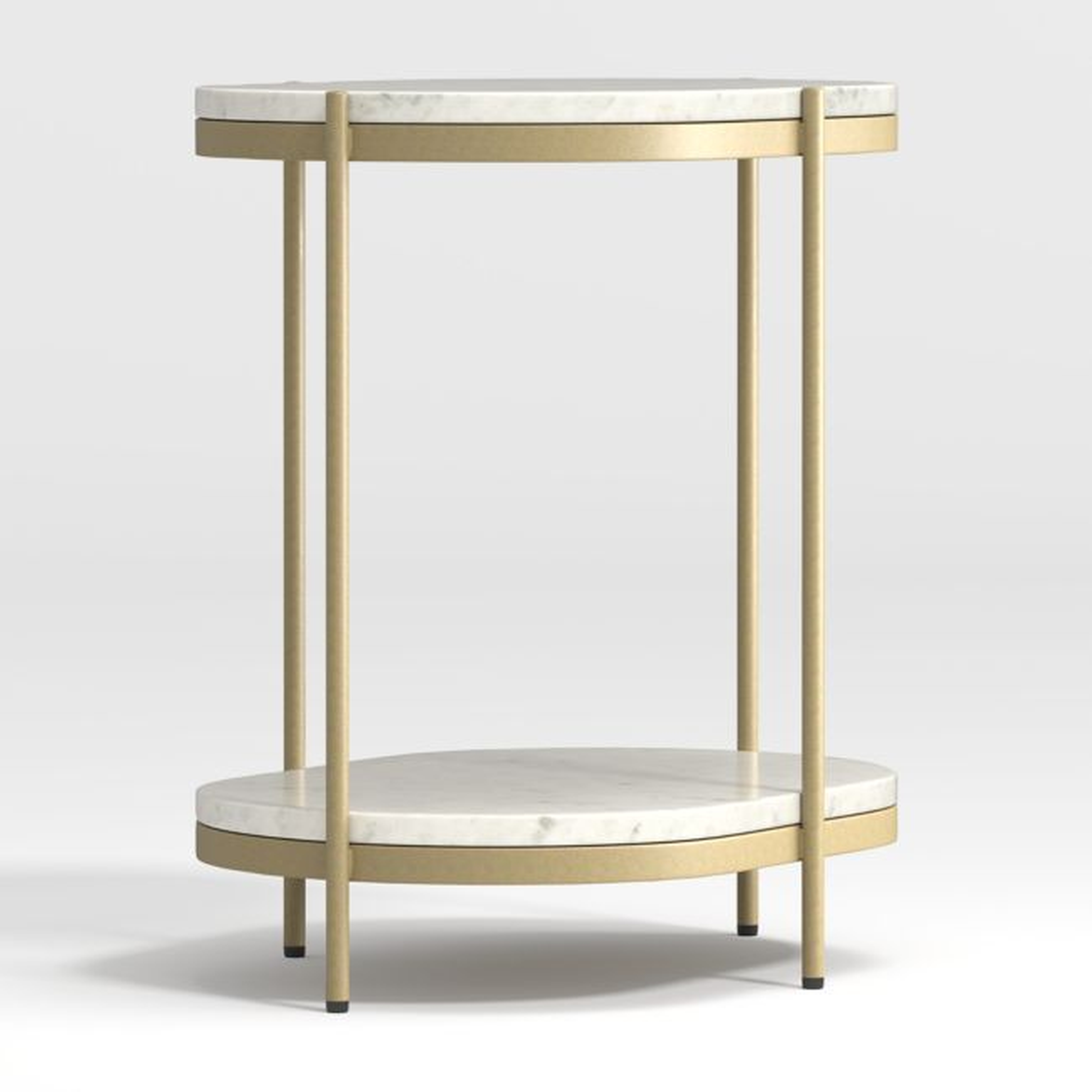 Lila Oval Nightstand - Crate and Barrel
