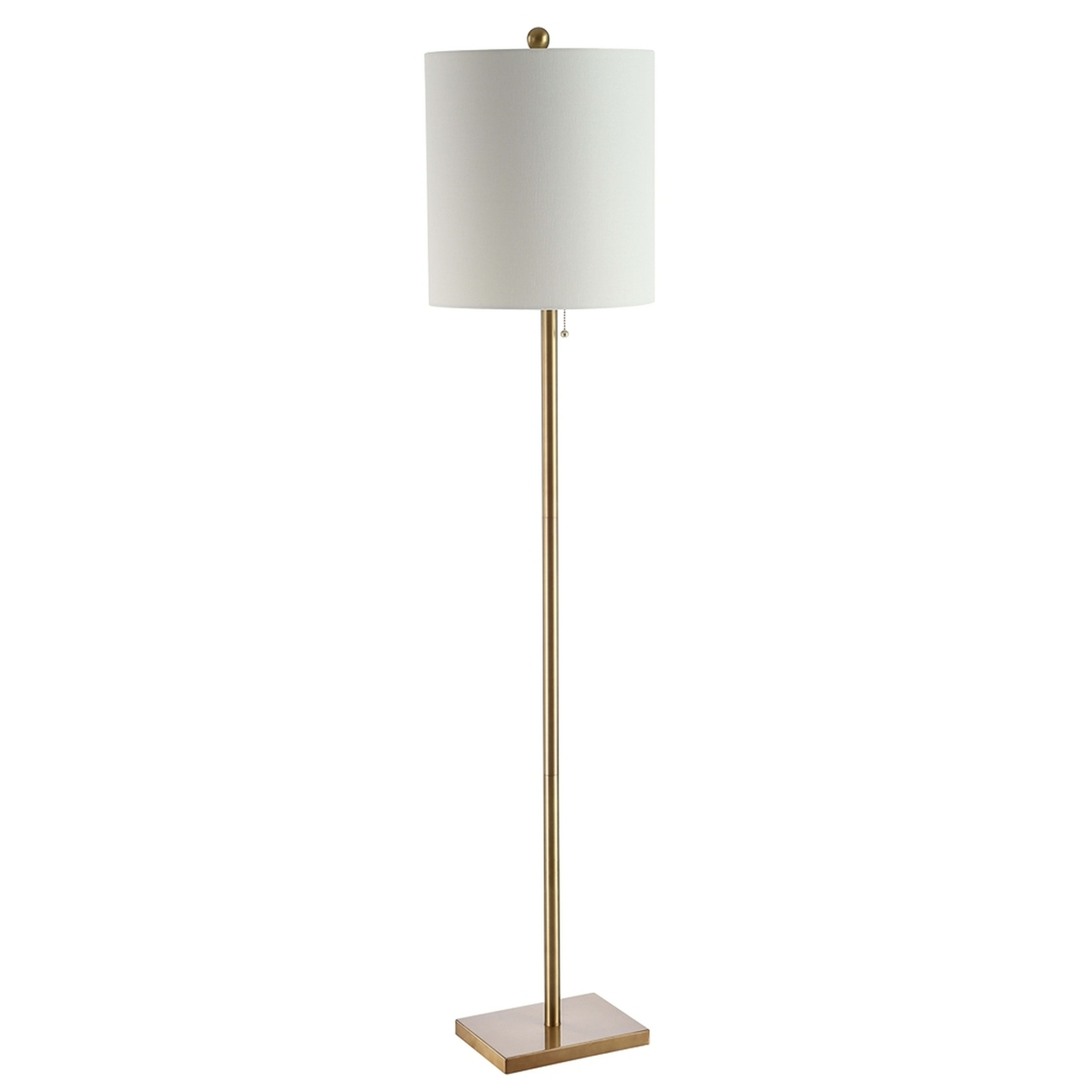 Octavius Floor Lamp - Brass - Safavieh