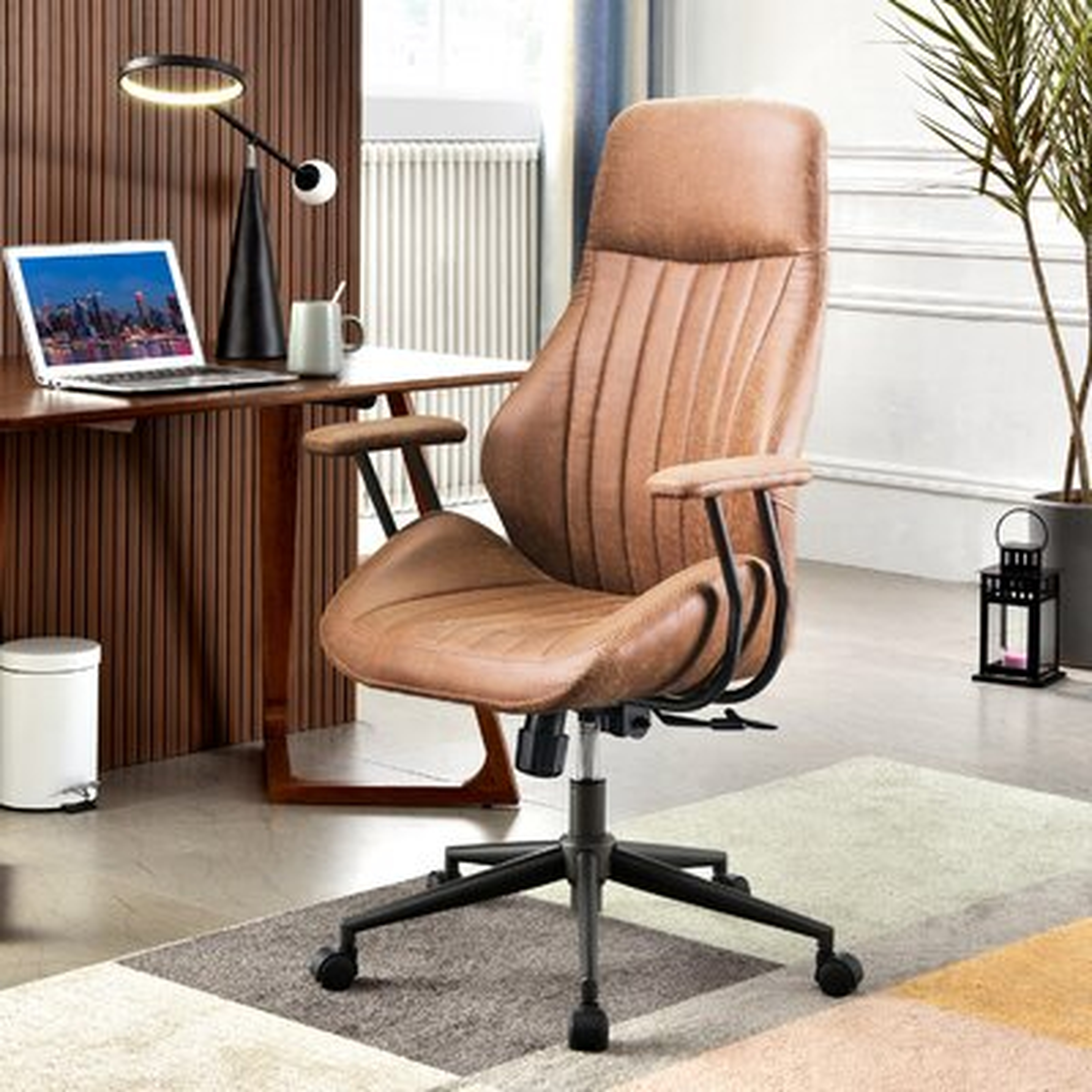 Faux Leather Executive Chair - Wayfair
