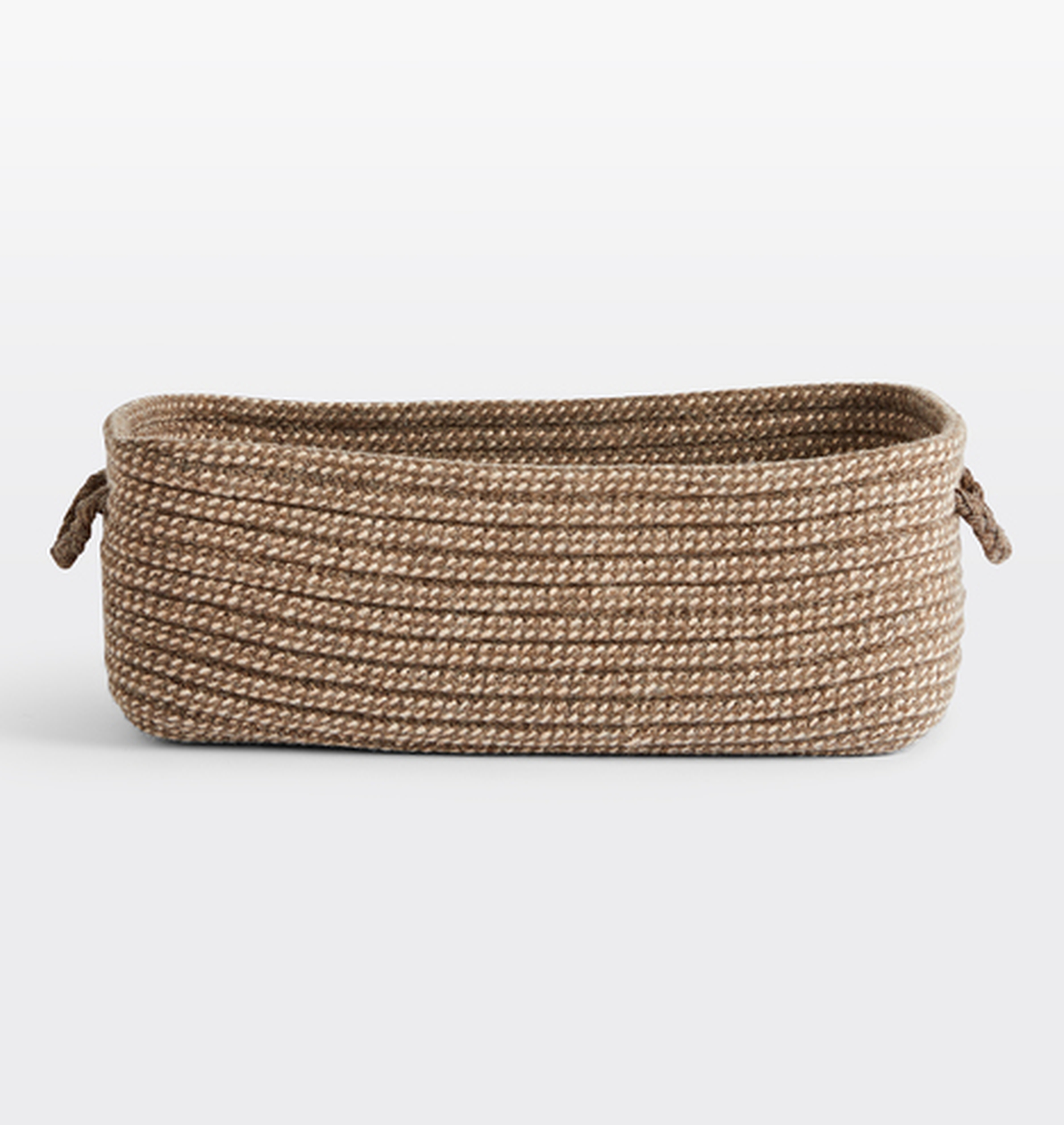 Rectangle Cablelock Wool Basket - Rejuvenation