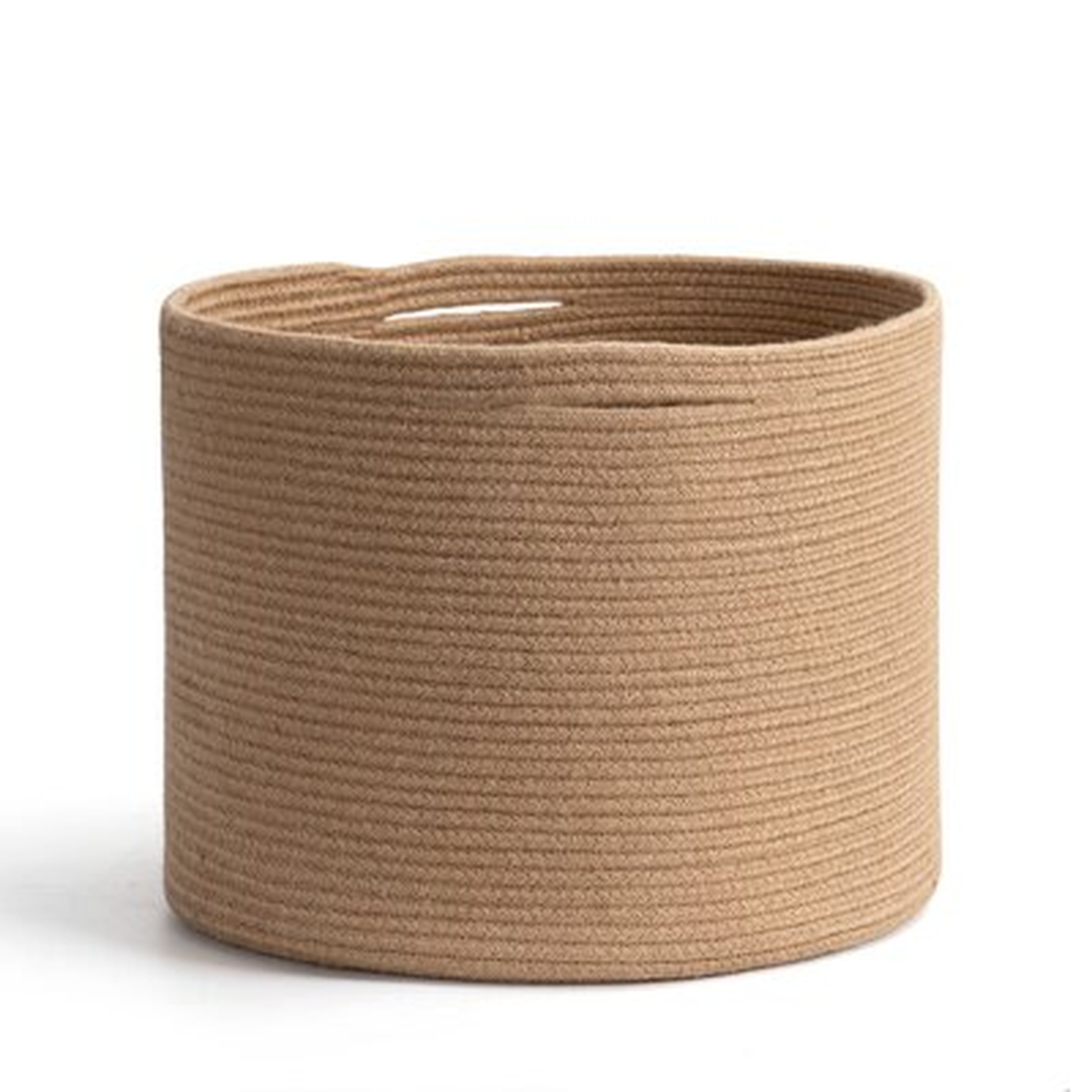 Woven Storage Basket - Jute Basket - Rope Basket With Handles - Wayfair