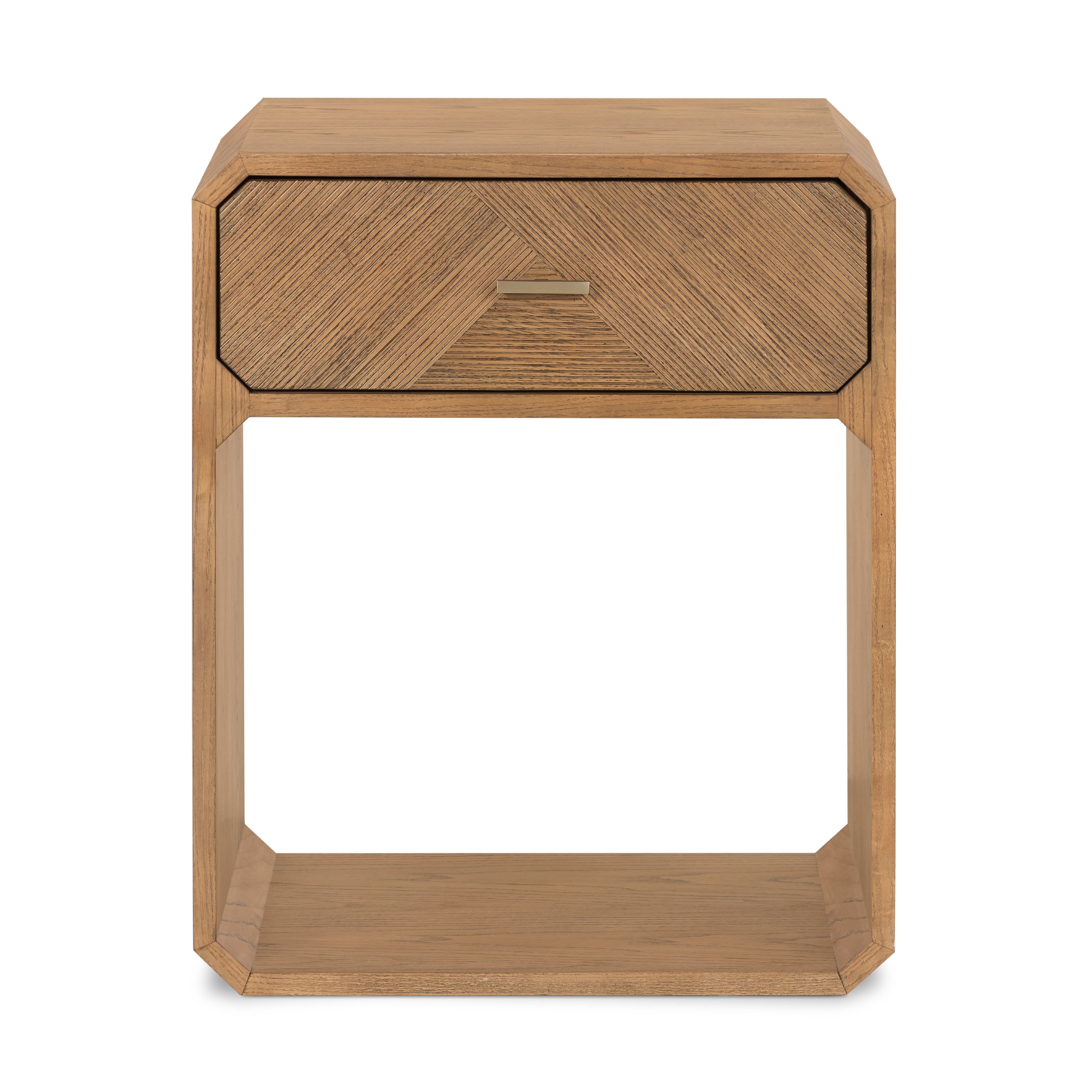 Caspian Nightstand-Natural Ash Veneer - Four Hands