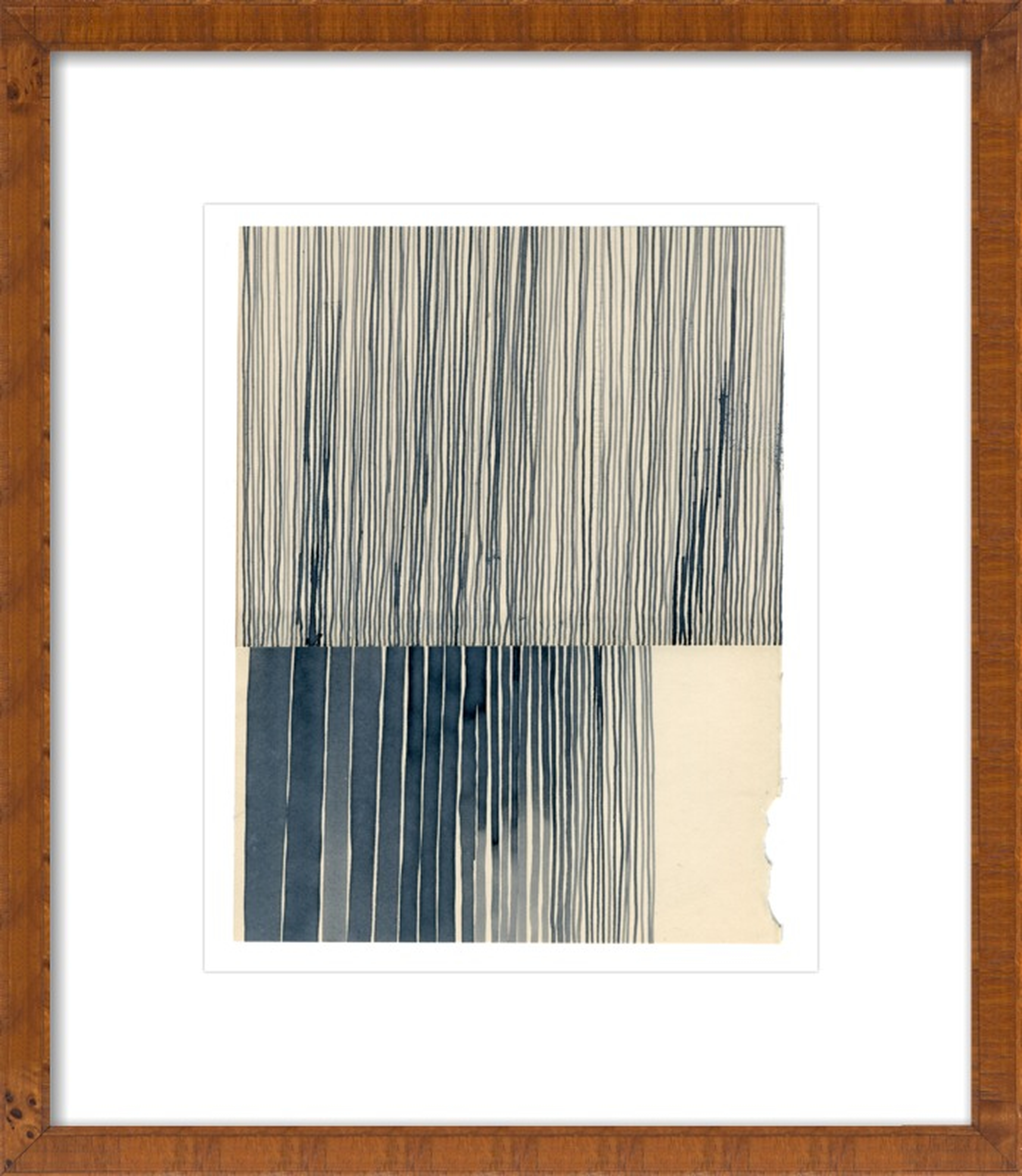 Not a Circle (Payne's Grey 1) by Kate Castelli for Artfully Walls - Artfully Walls