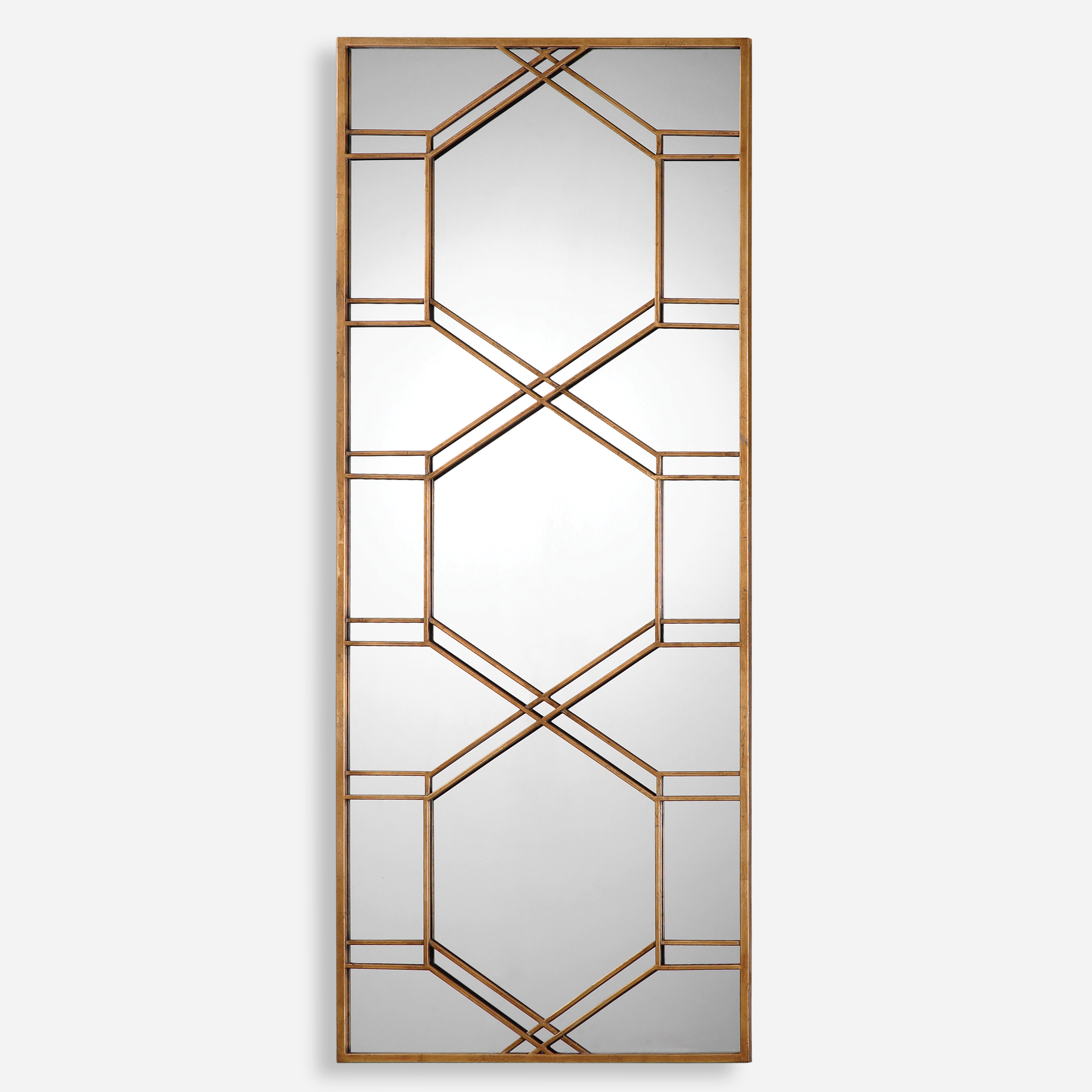 Kennis Gold Leaf Leaner Mirror - Uttermost