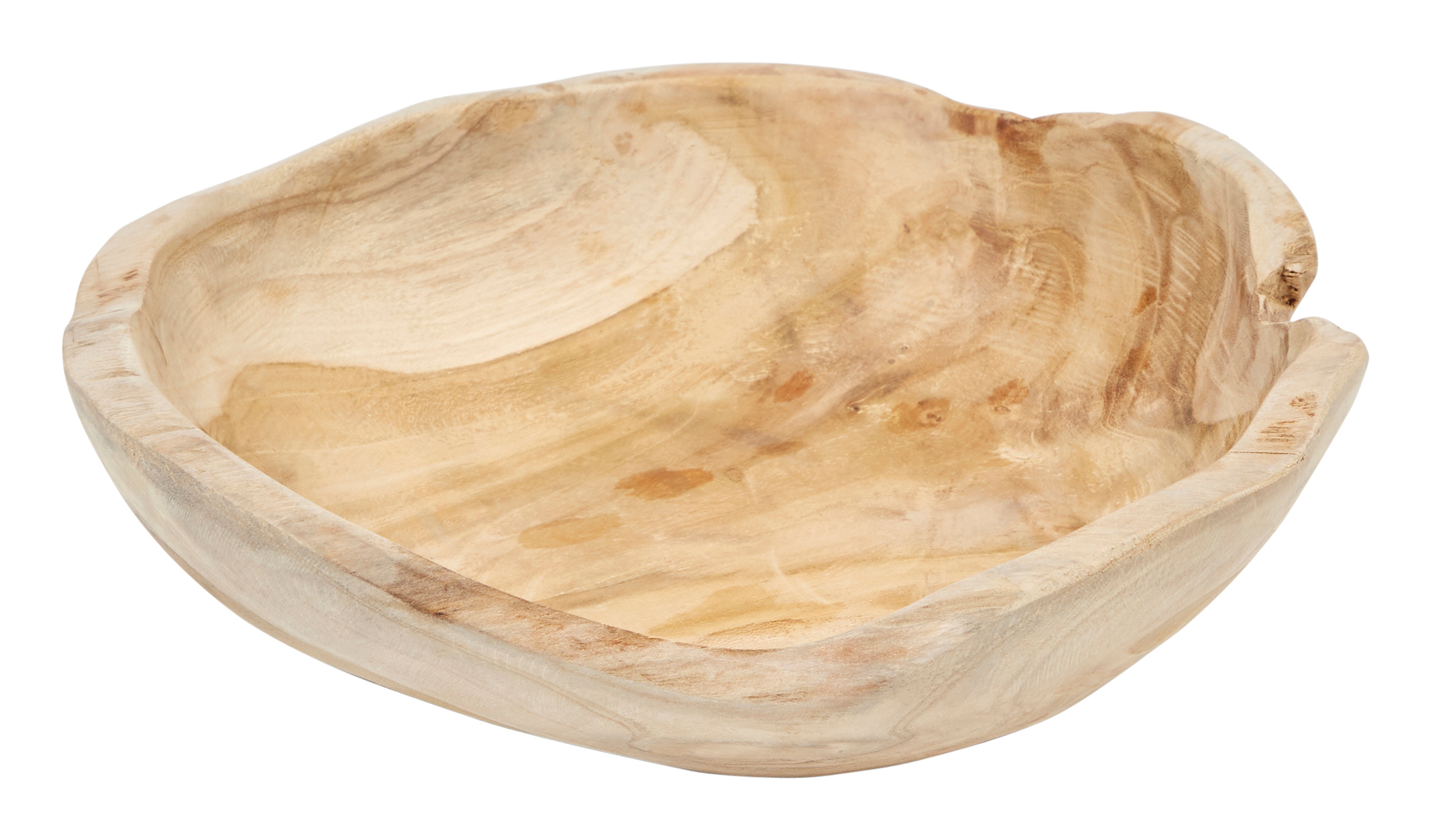 Teak Wood Bowl (Each one will vary) - Creative Co-Op