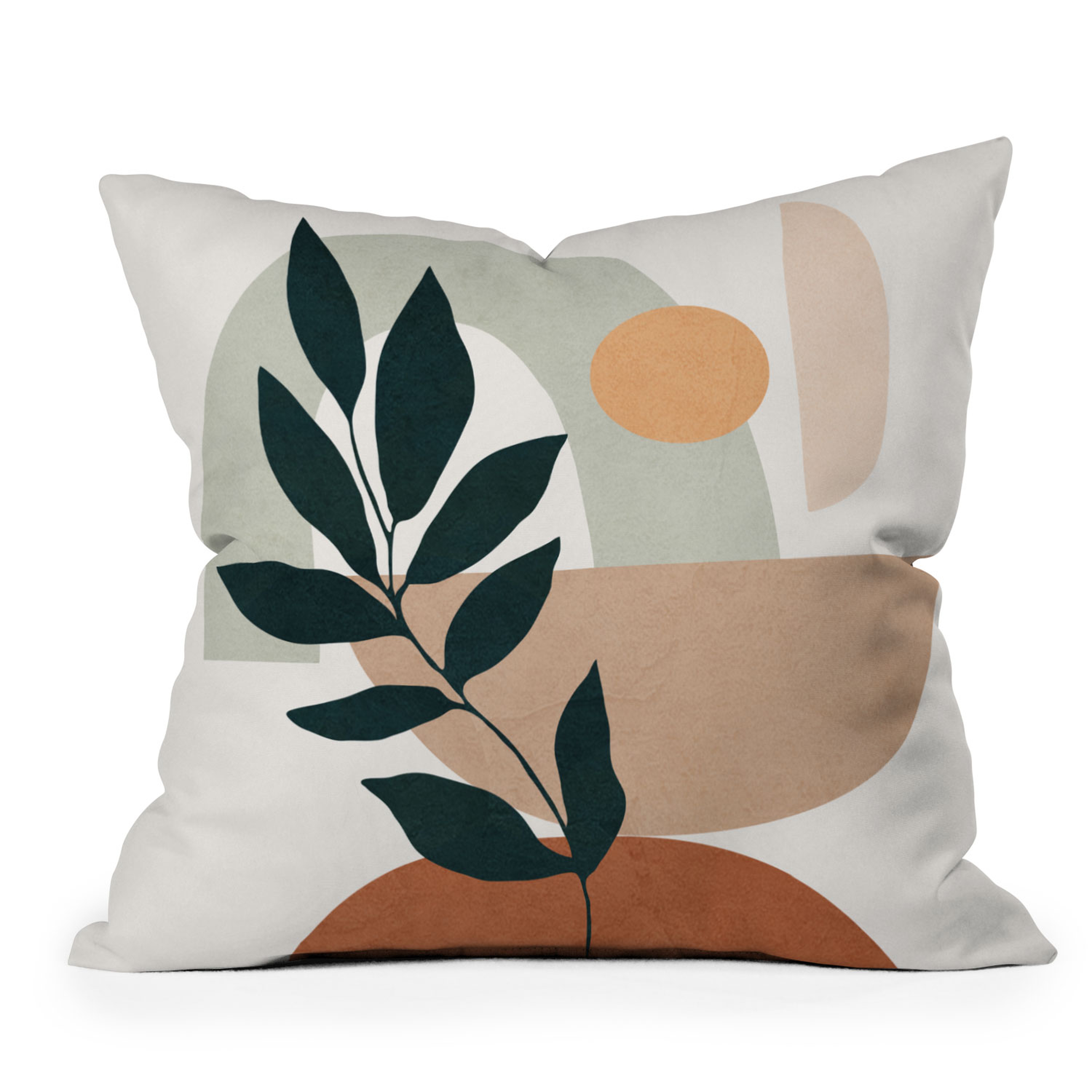 Soft Shapes Iv by City Art - Indoor Throw Pillow 20" x 20" - Deny Designs