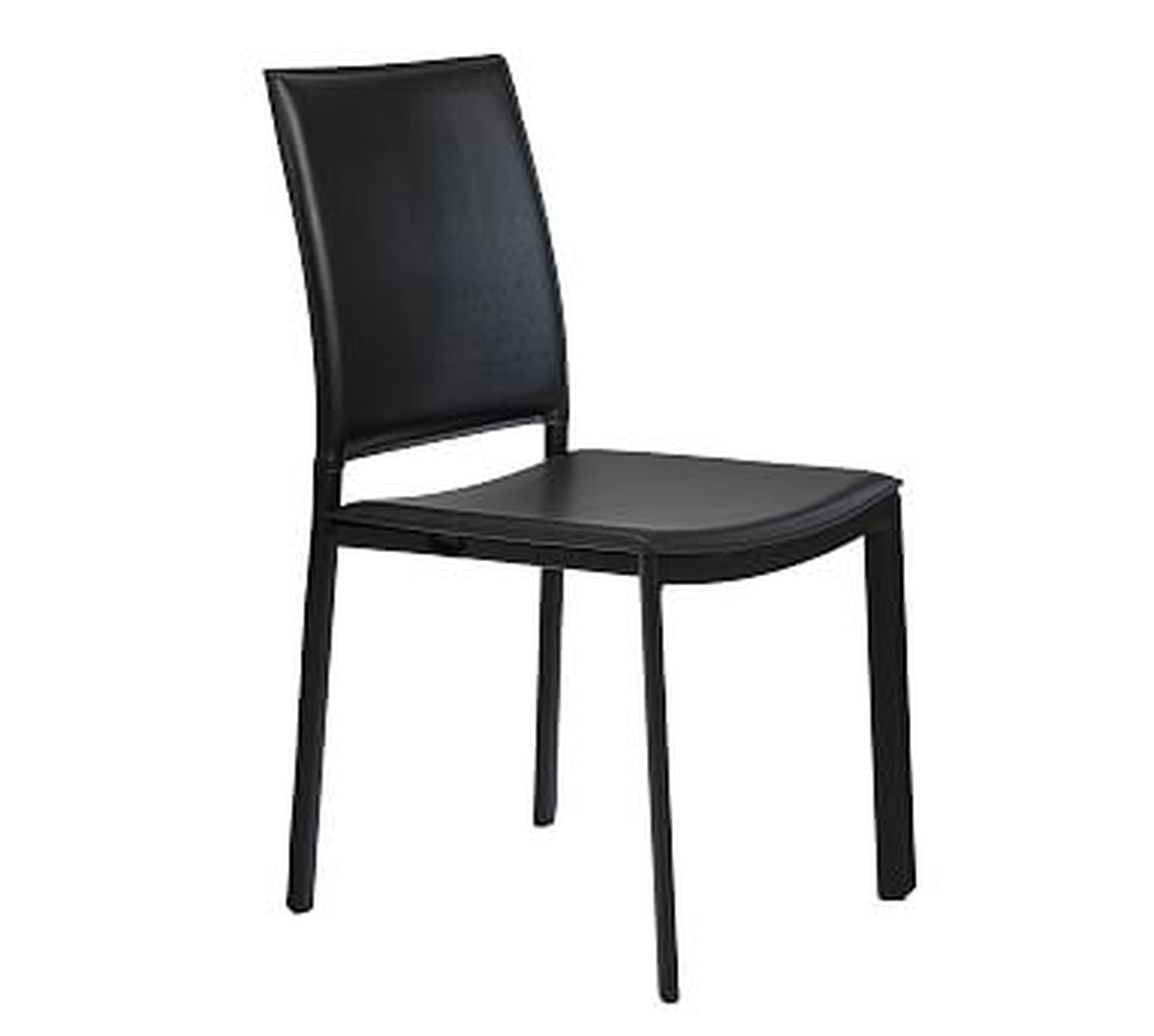 Gale Dining Chair, Set of 2, Black - Pottery Barn