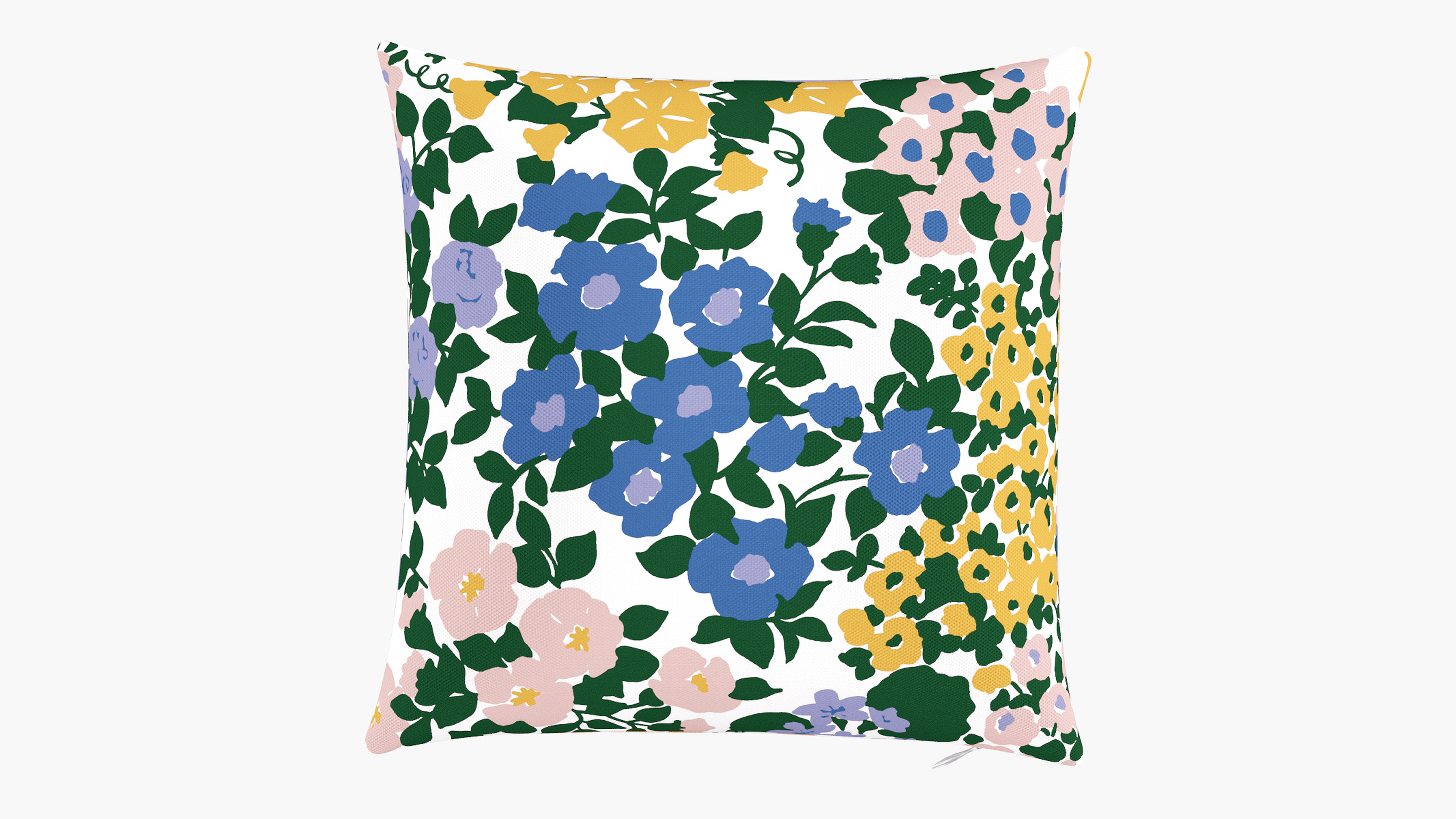 Throw Pillow 16", Lavender Million Flowers, 16" x 16" - The Inside