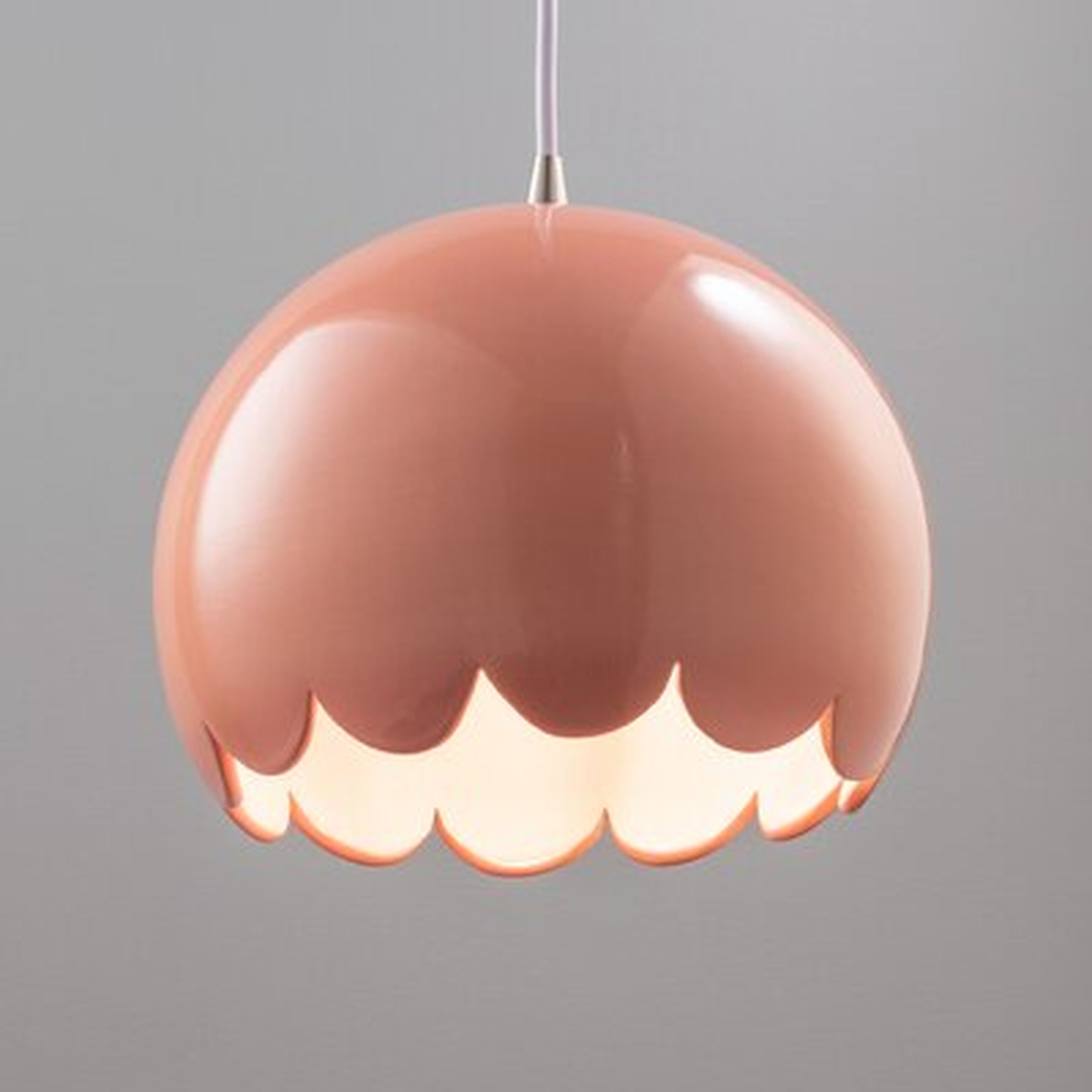 Yuki 1 - Light Single Dome Pendant - Birch Lane