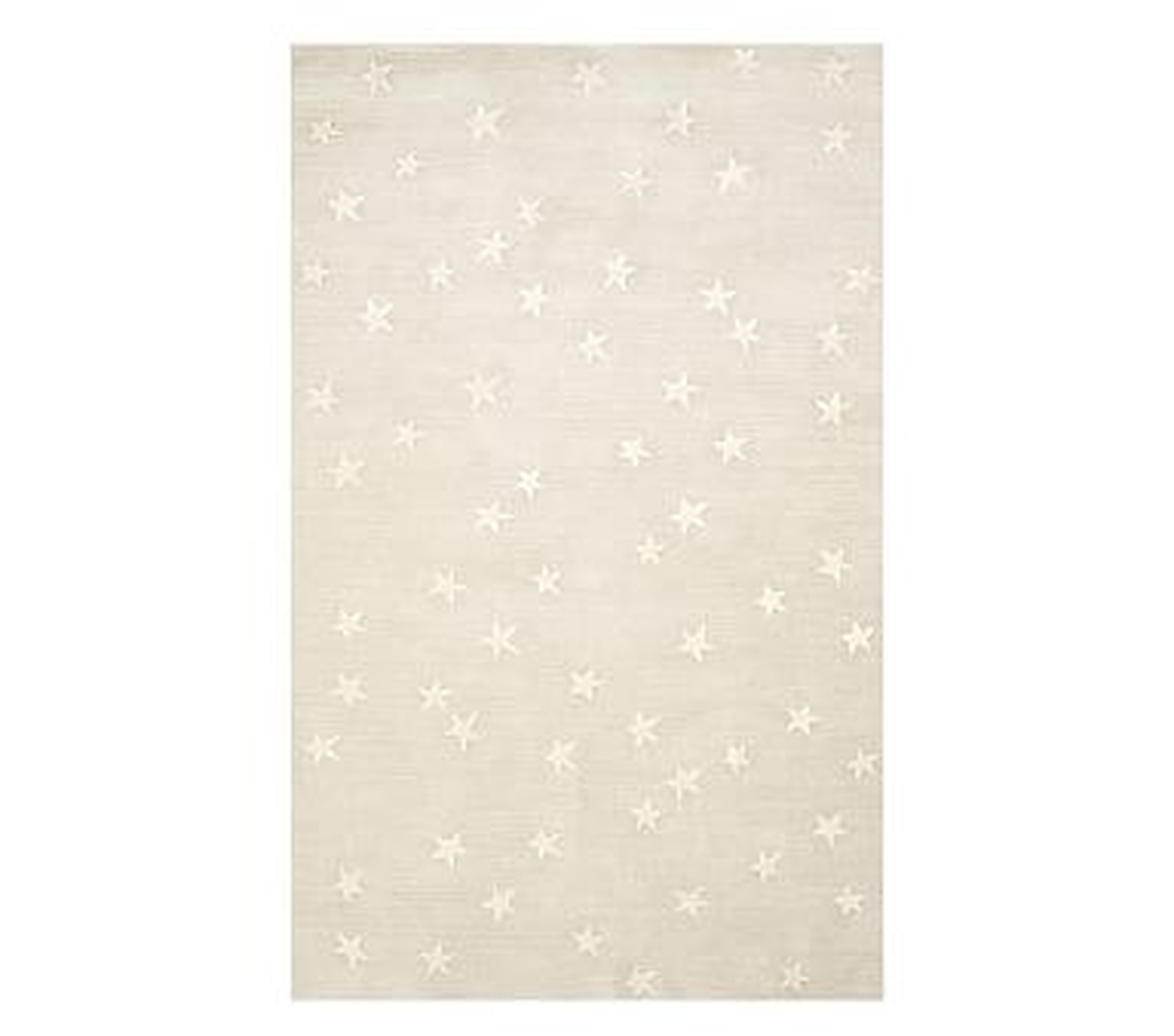 Starry Skies Rug, 5x8', Natural - Pottery Barn Kids