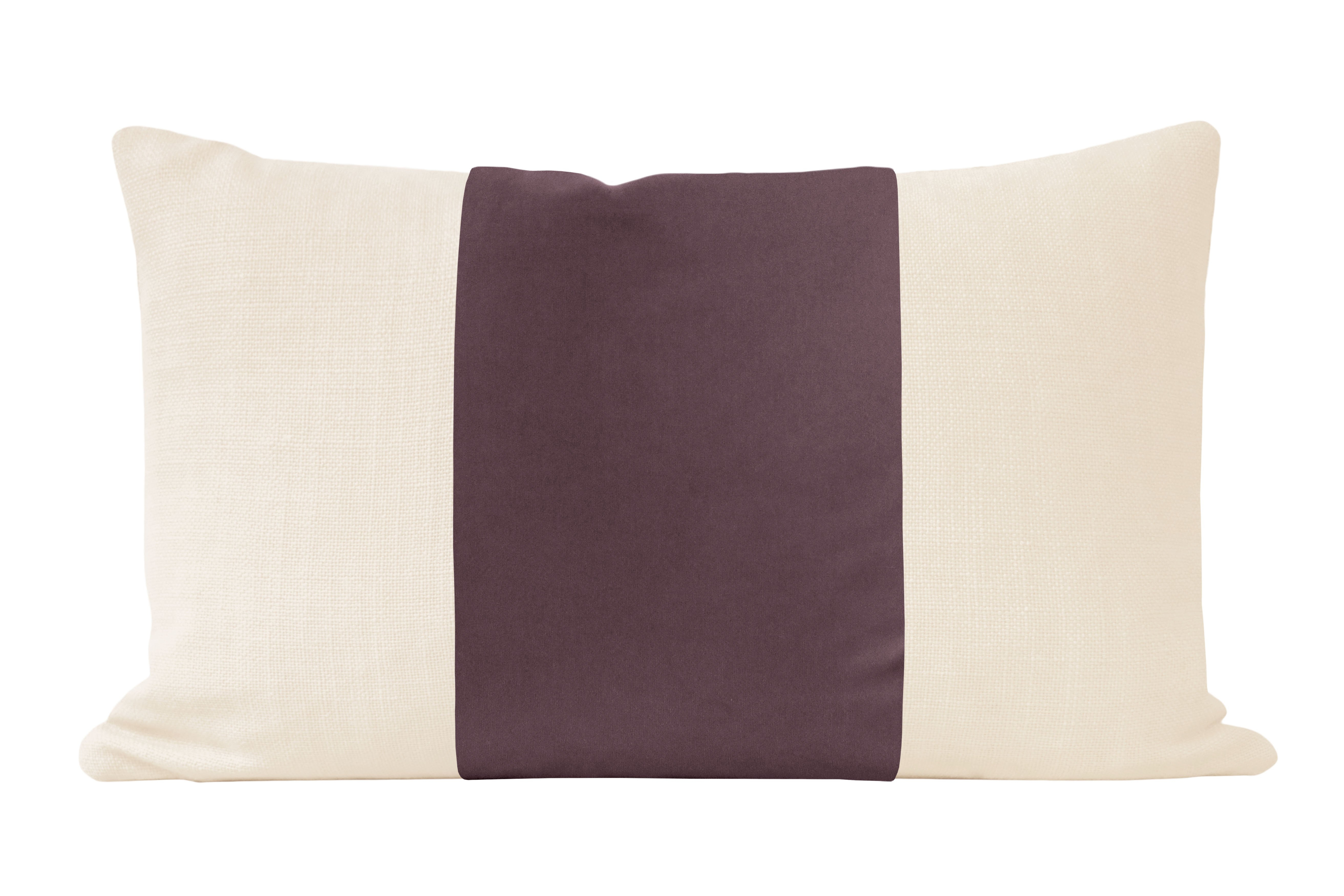 Studio Velvet Lumbar Pillow Cover, Smokey Amethyst, 18" x 12" - Little Design Company