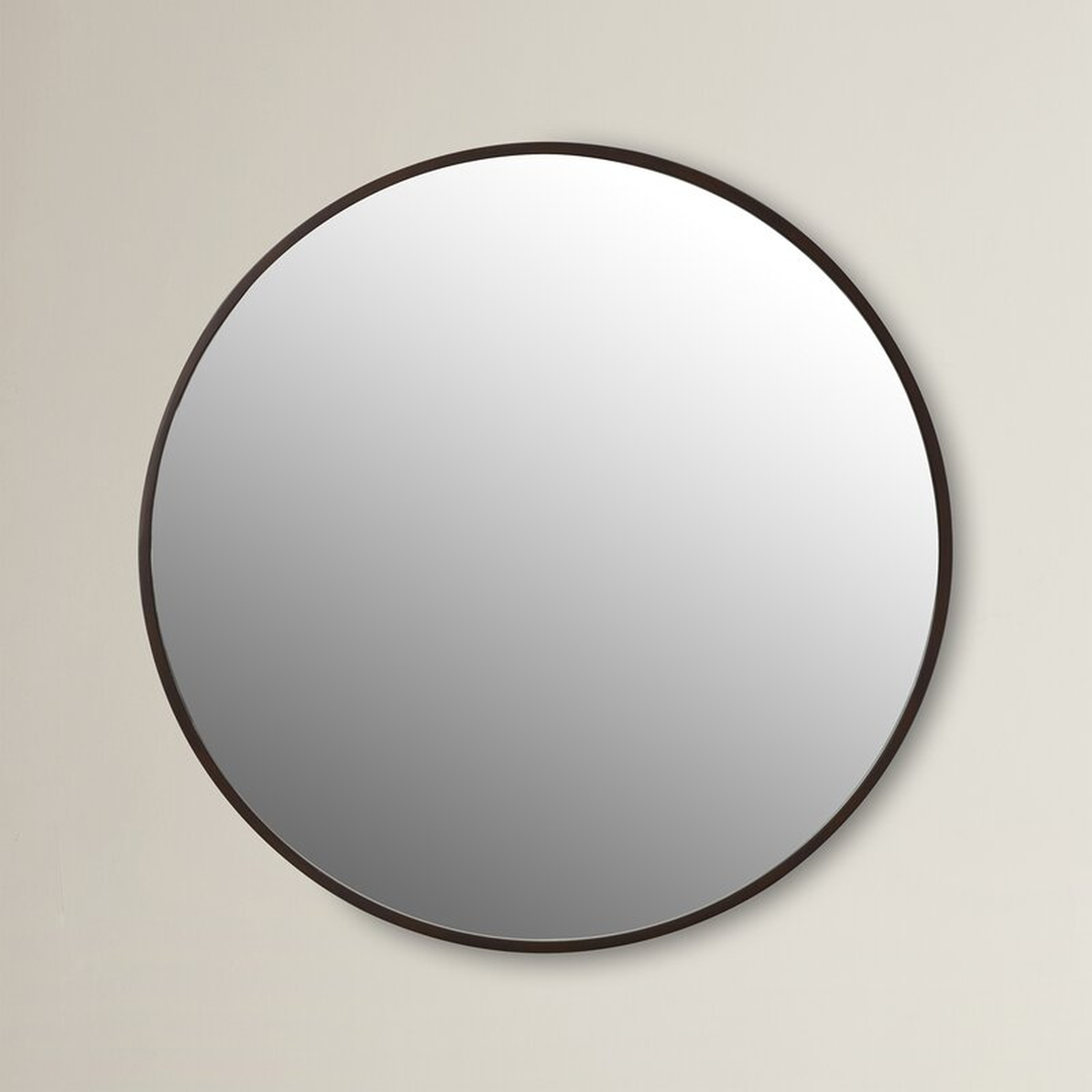 Seymour Modern & Contemporary Accent Mirror Size: 34" H x 34" W - Perigold