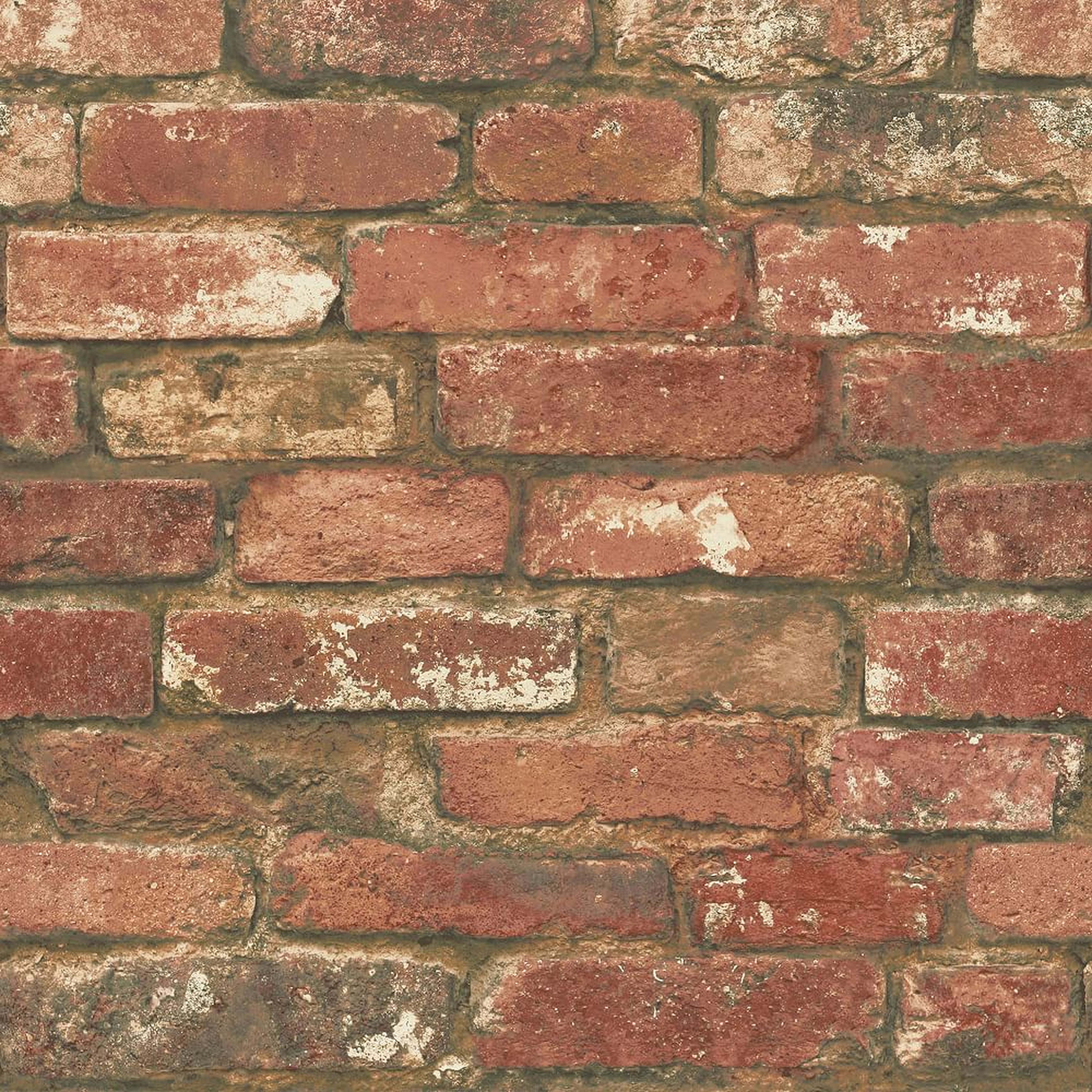 West End Brick Peel & Stick Wallpaper - West Elm