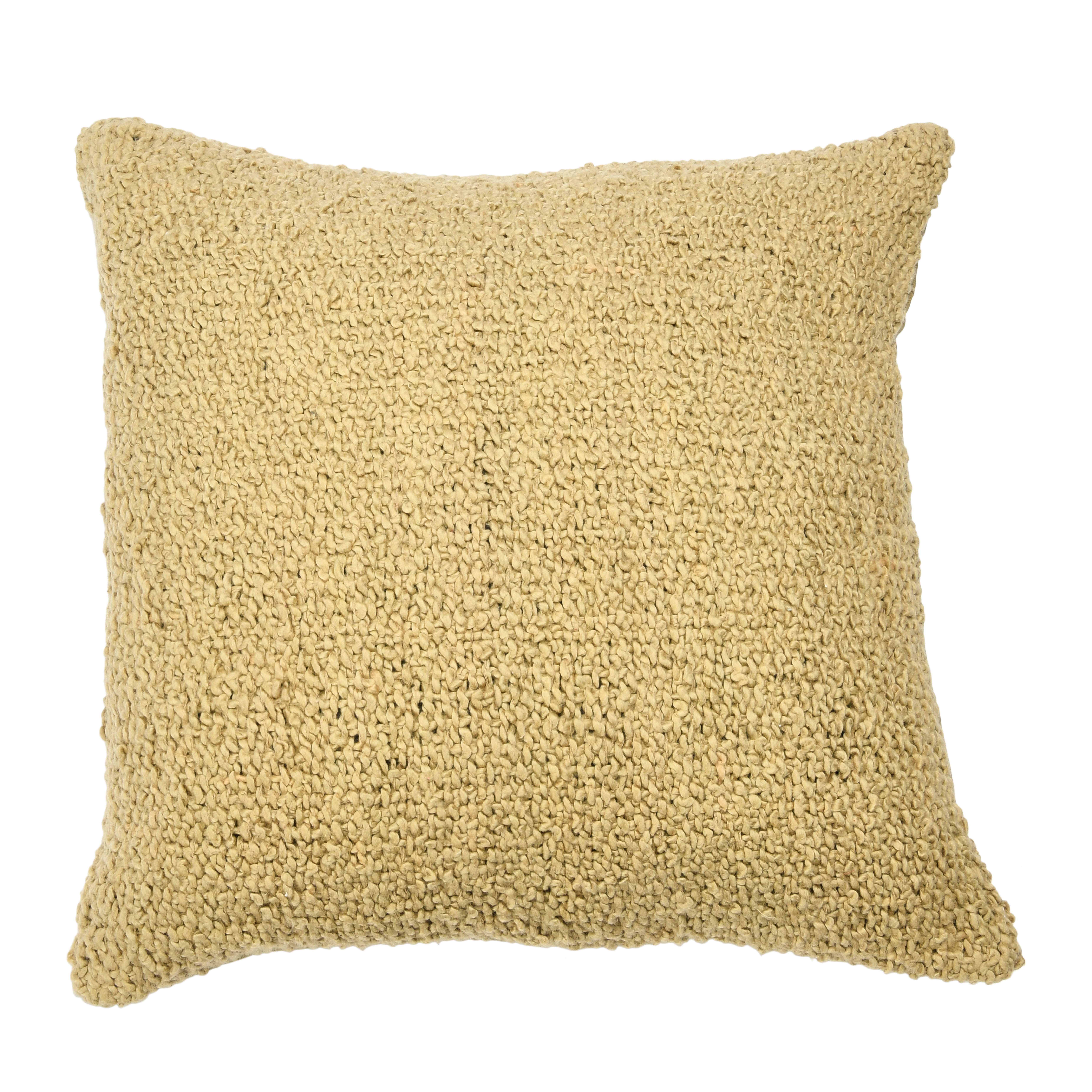 20" Square Boucle Cotton Pillow Cover - Creative Co-Op