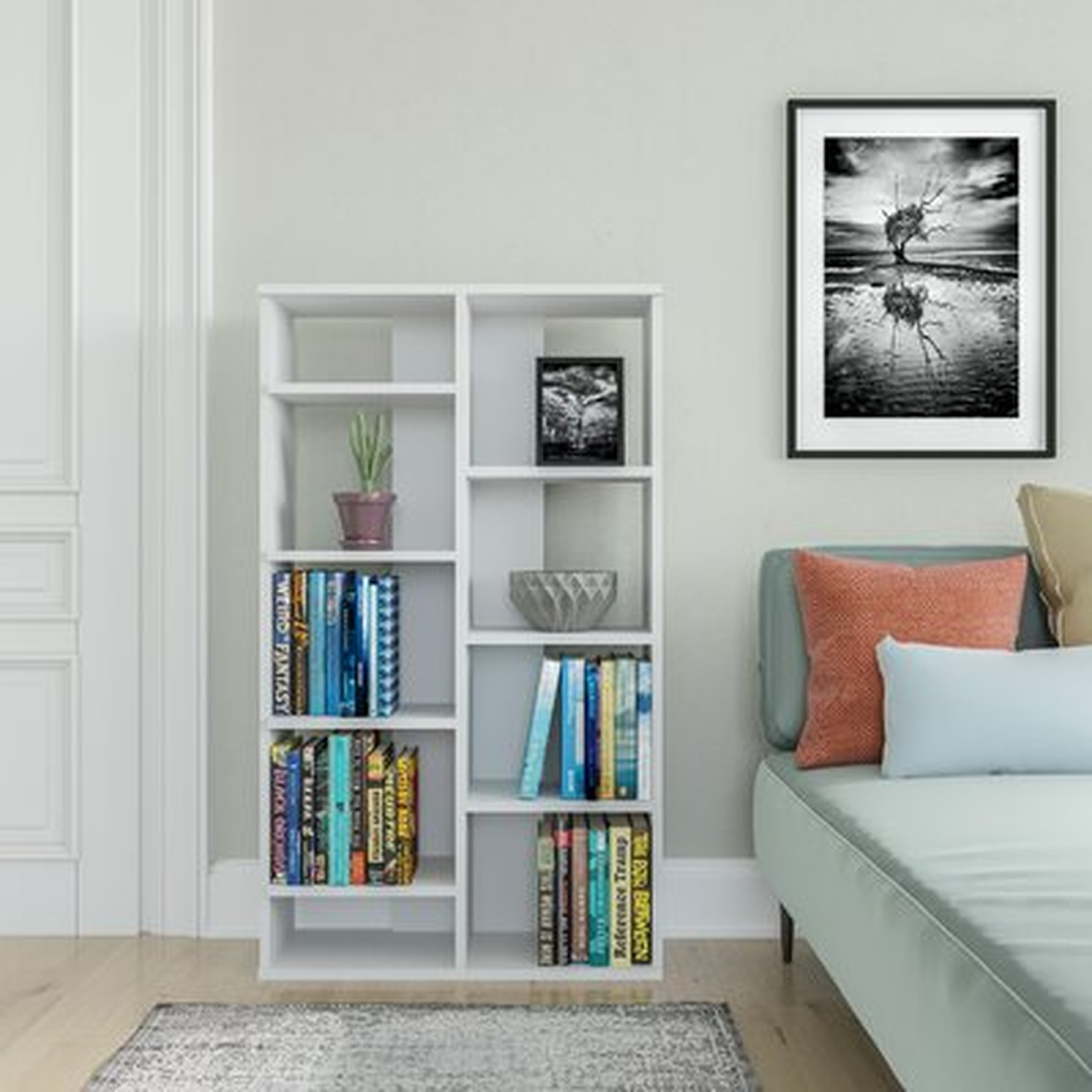 Gjylferije 48.66" H x 28.35" W Standard Bookcase - Wayfair