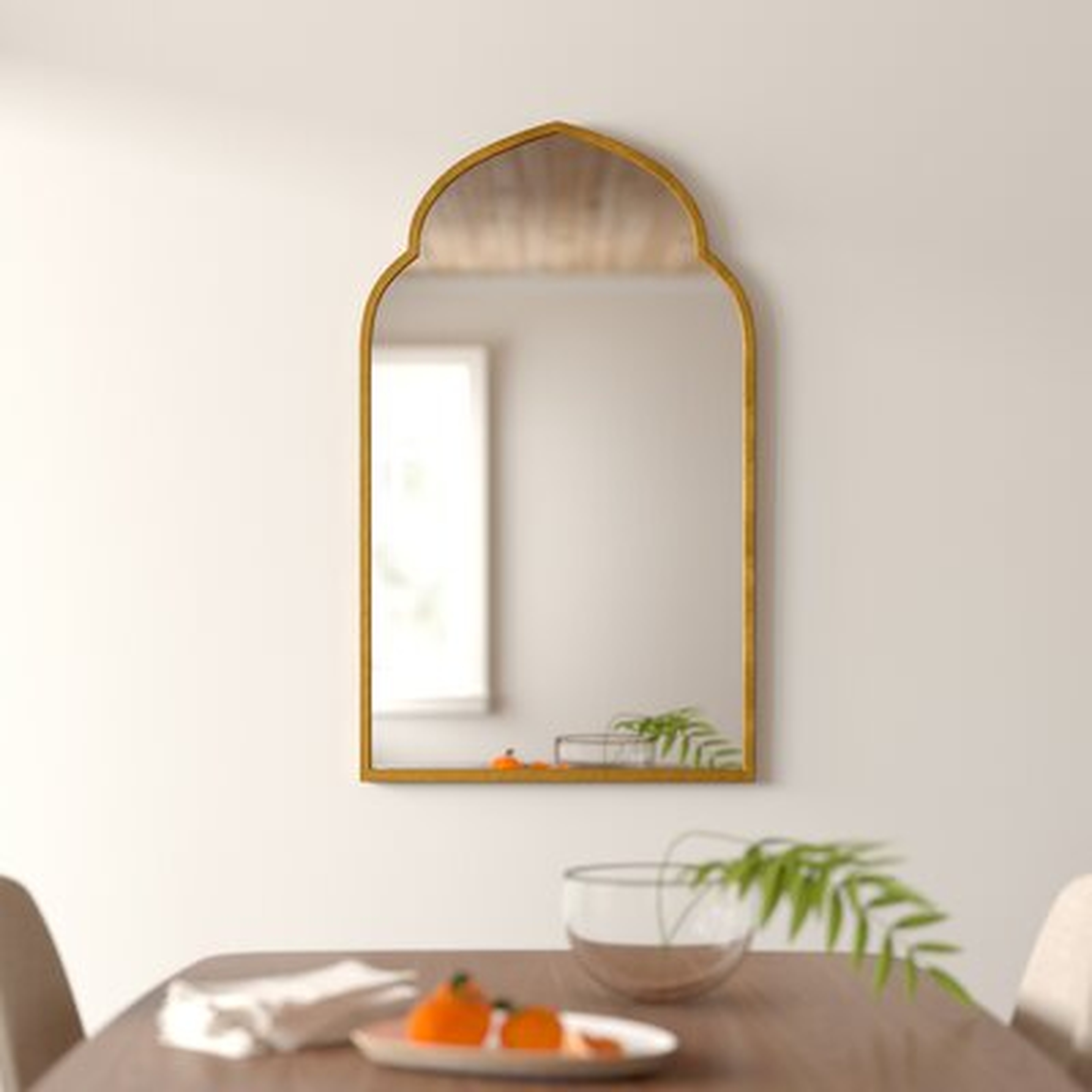 Gold Arch Wall Mirror - AllModern
