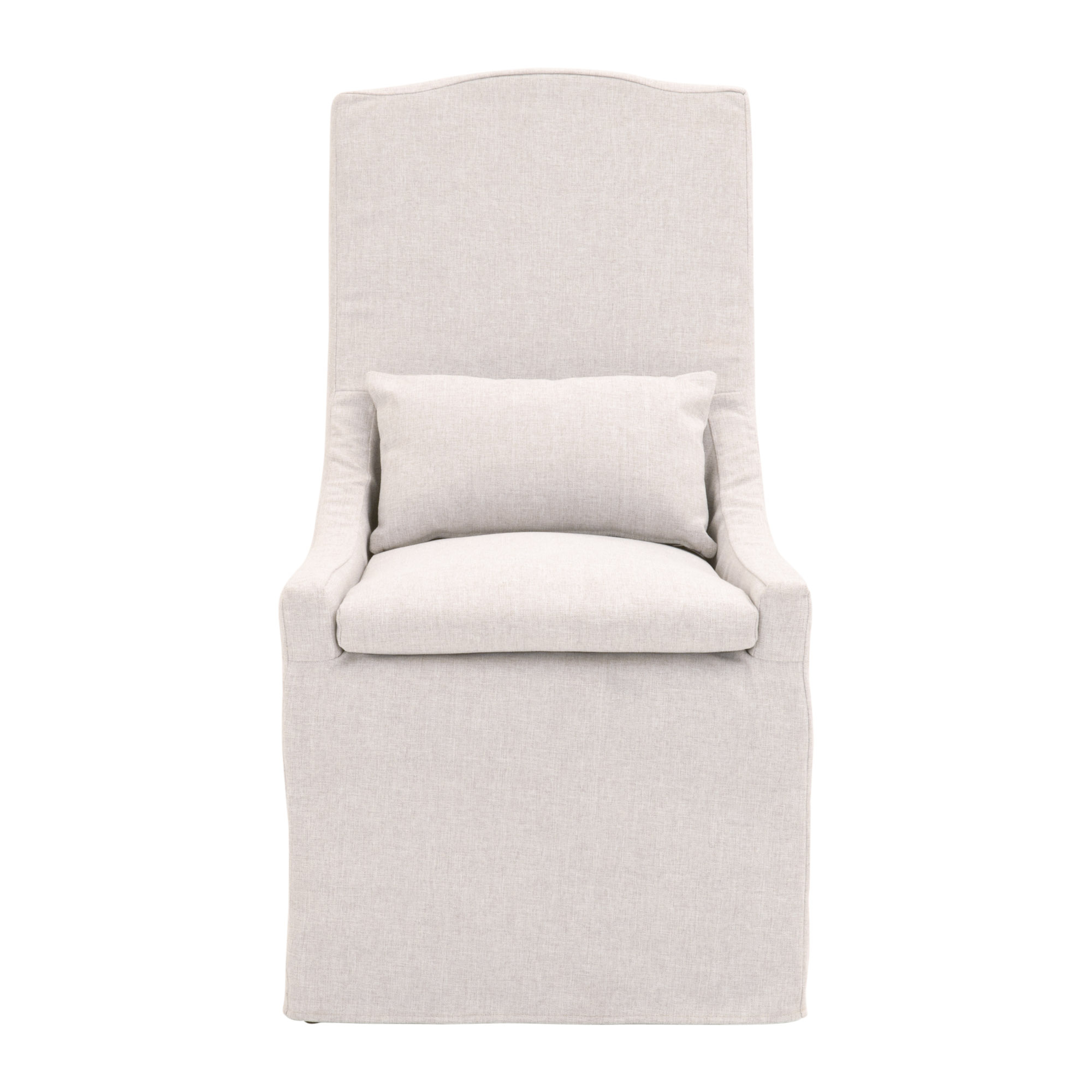 Odessa Outdoor Slipcover Dining Chair, White - Cove Goods