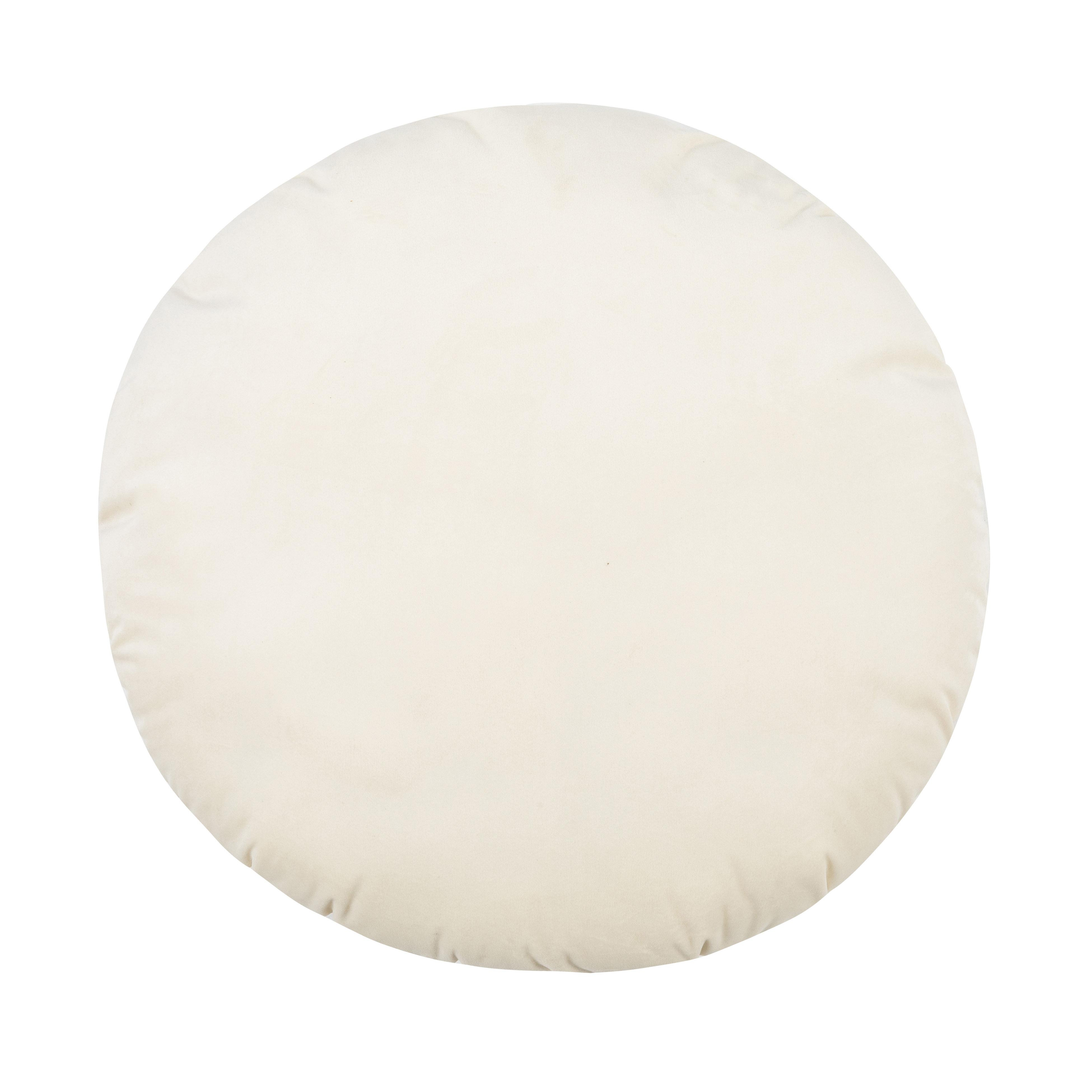 Potter 20 Inch Cream Velvet Pillow - TOV FURNITURE