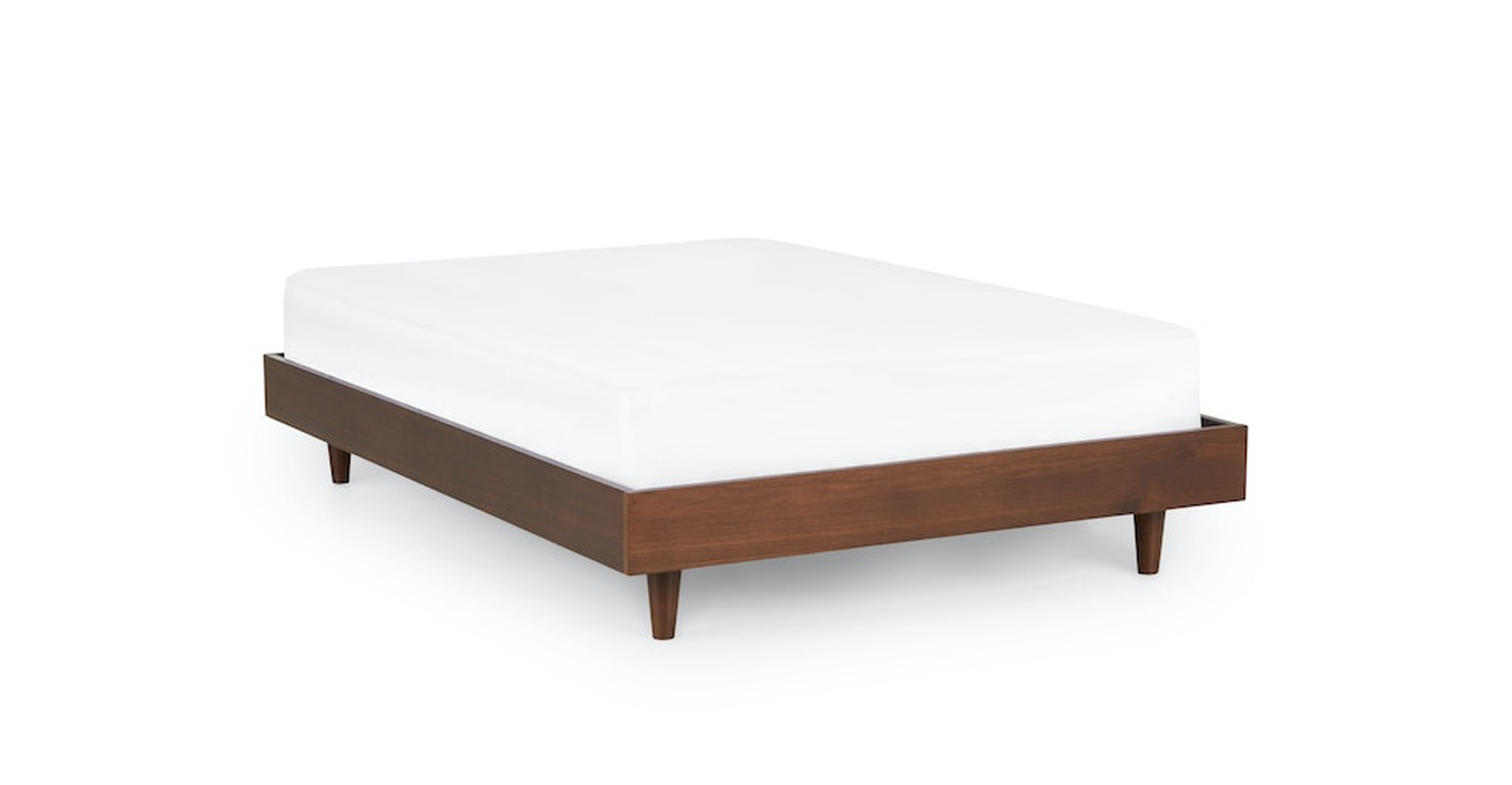 Basi Full Bed Frame - Walnut - Article