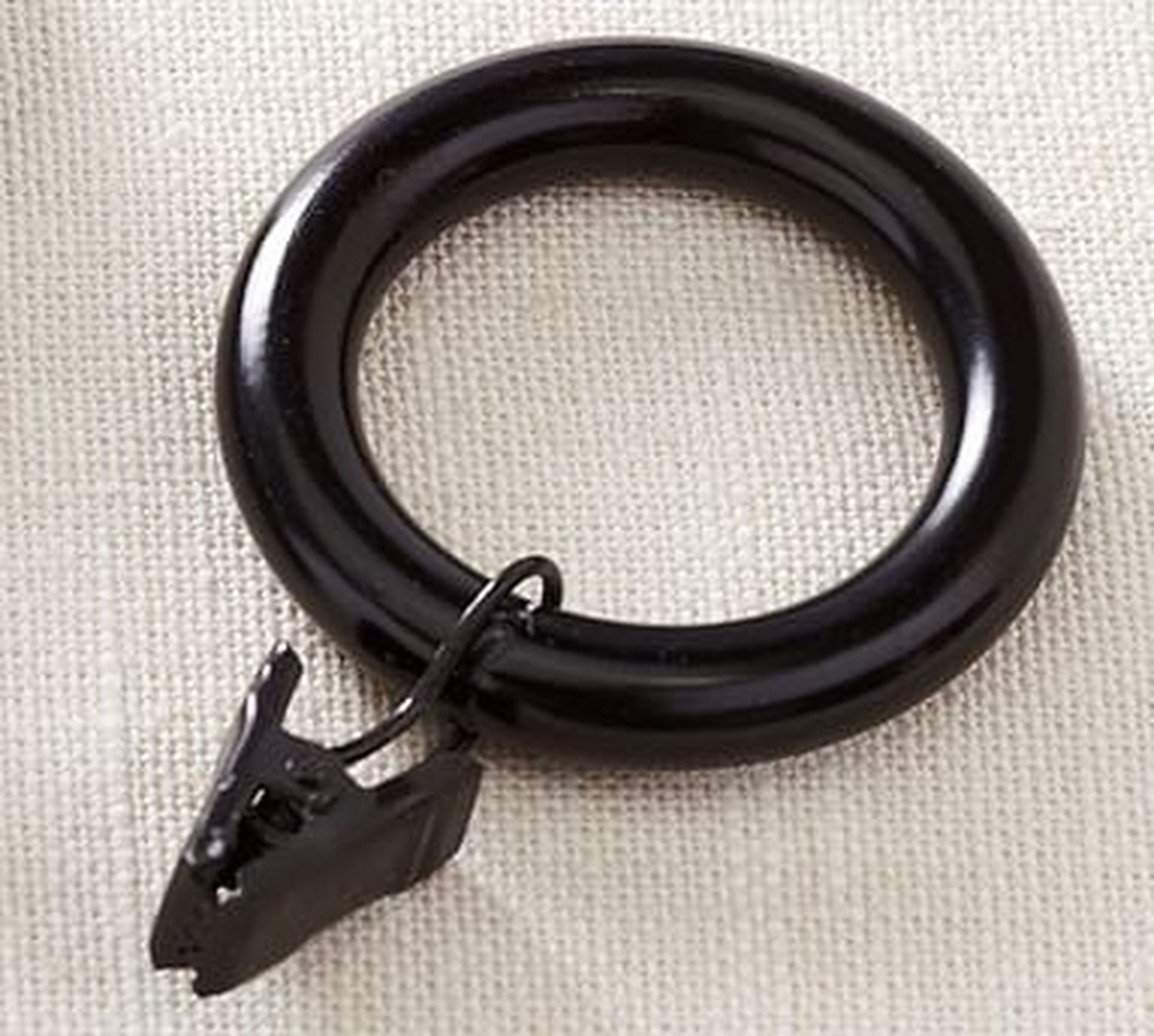 PB Standard Clip Ring, Single, Small, Antique Bronze Finish - Pottery Barn